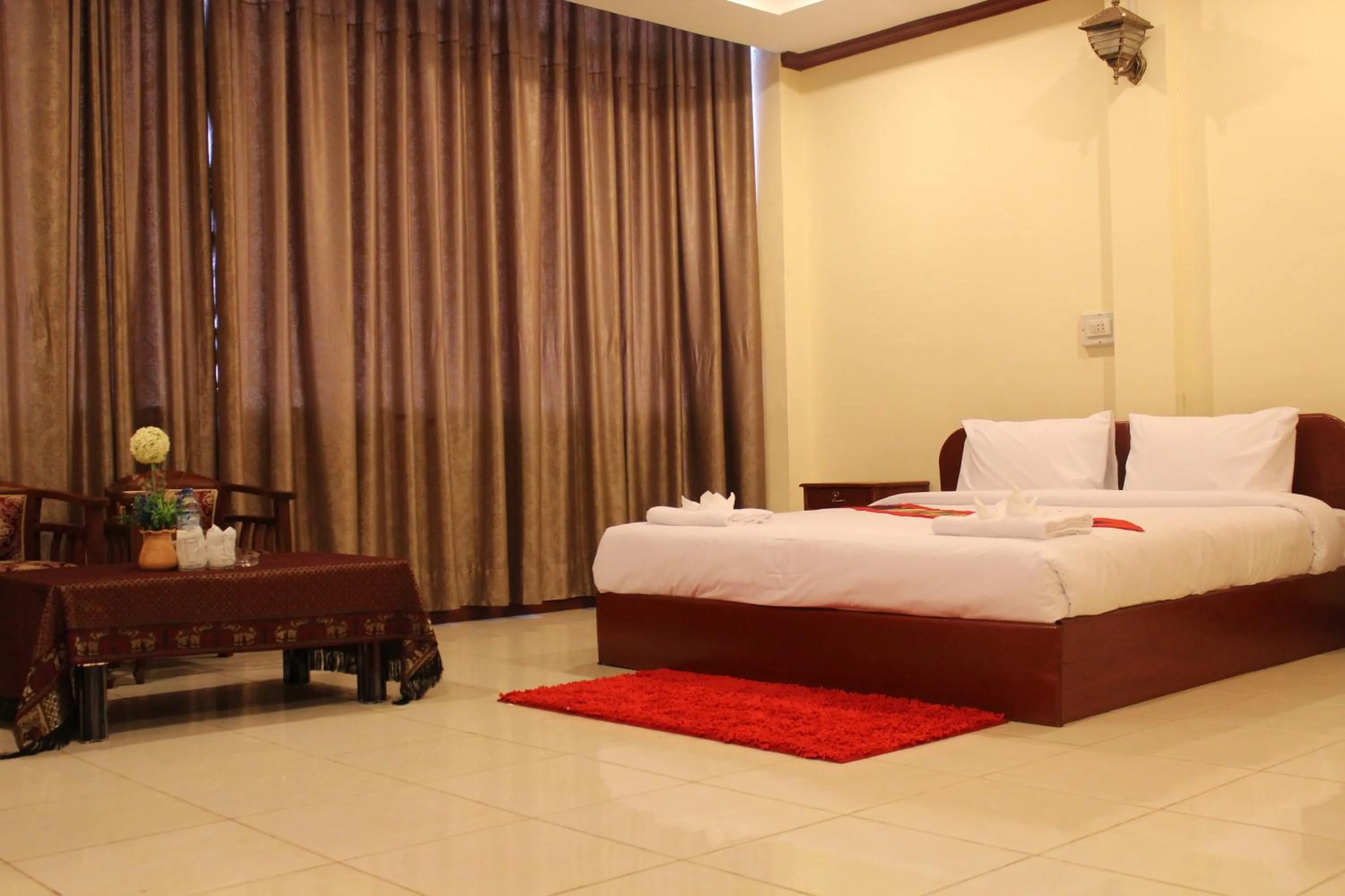 Bedroom in Sengkeo Hotel