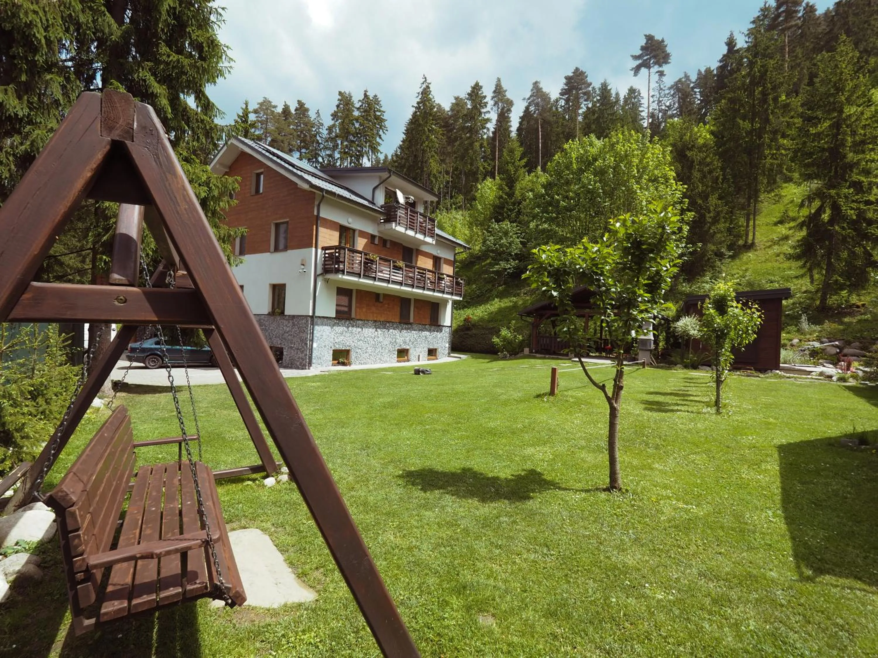 Garden in Apartmany Vila Vista