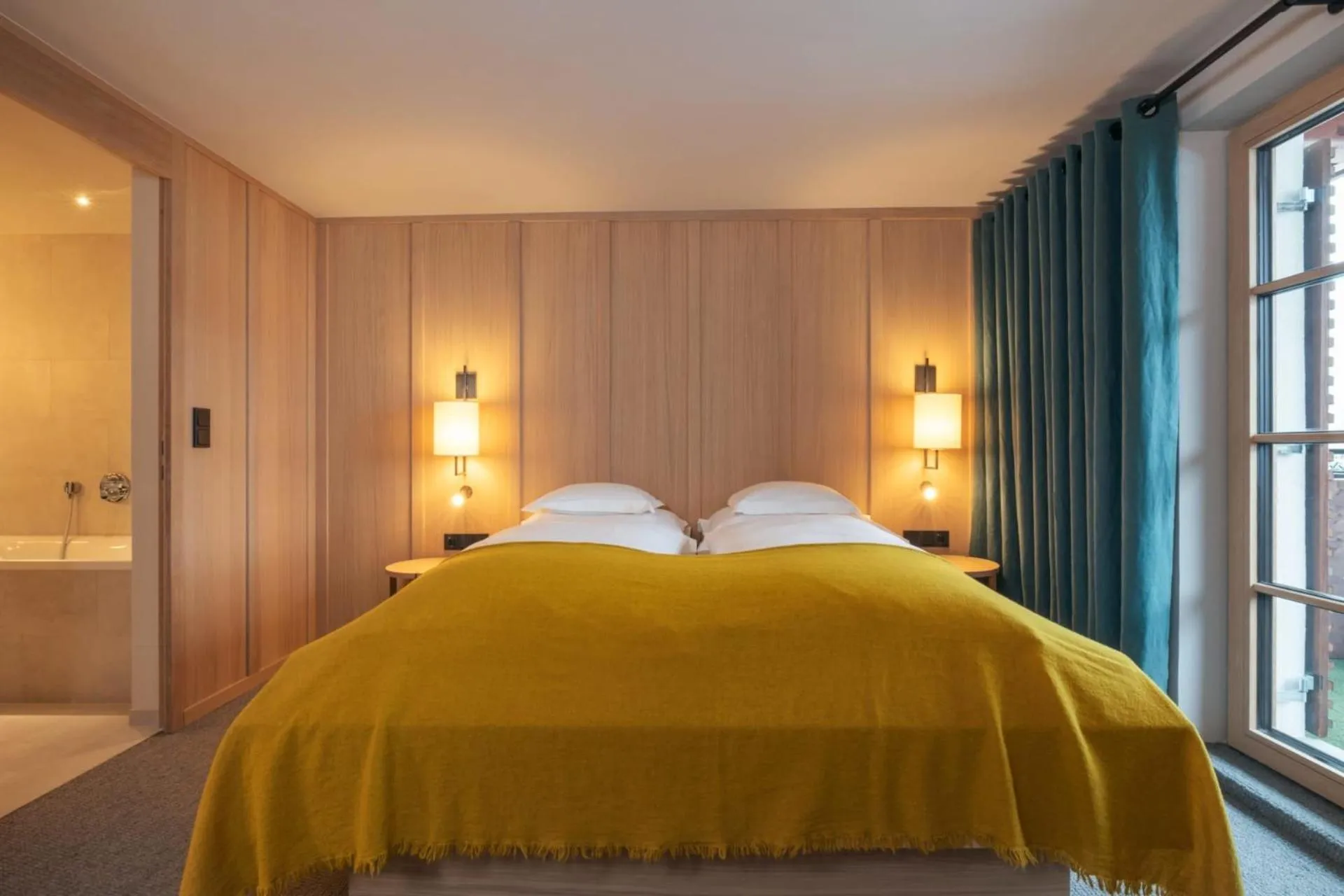 Photo of the whole room, Bed in Hotel Berghof