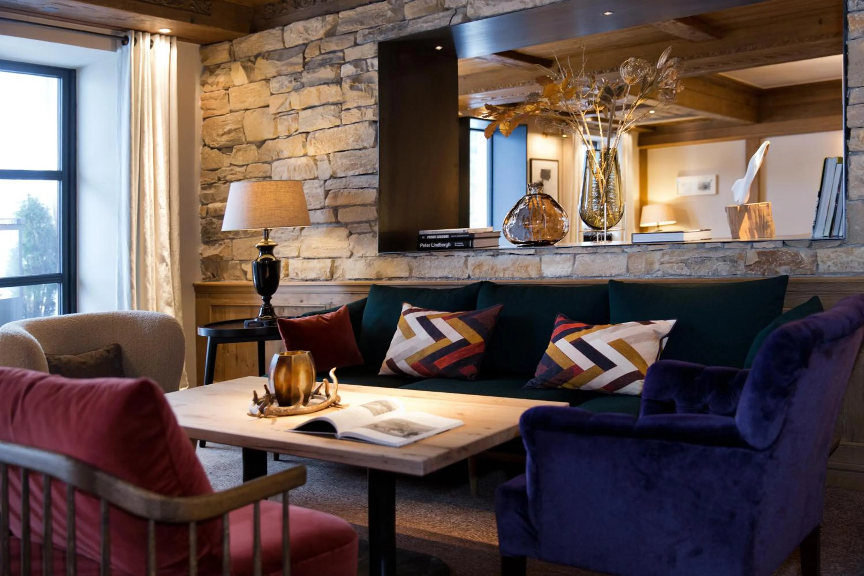 Lounge or bar in Hotel Berghof