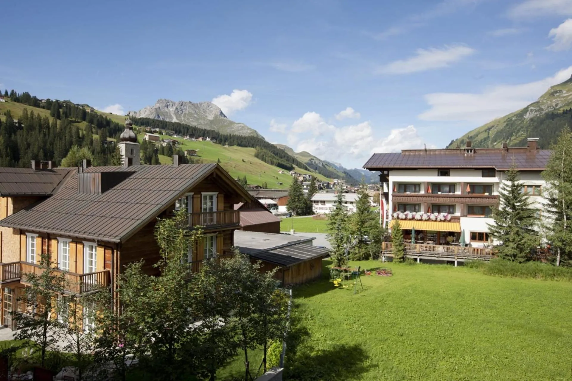 Natural landscape in Hotel Berghof