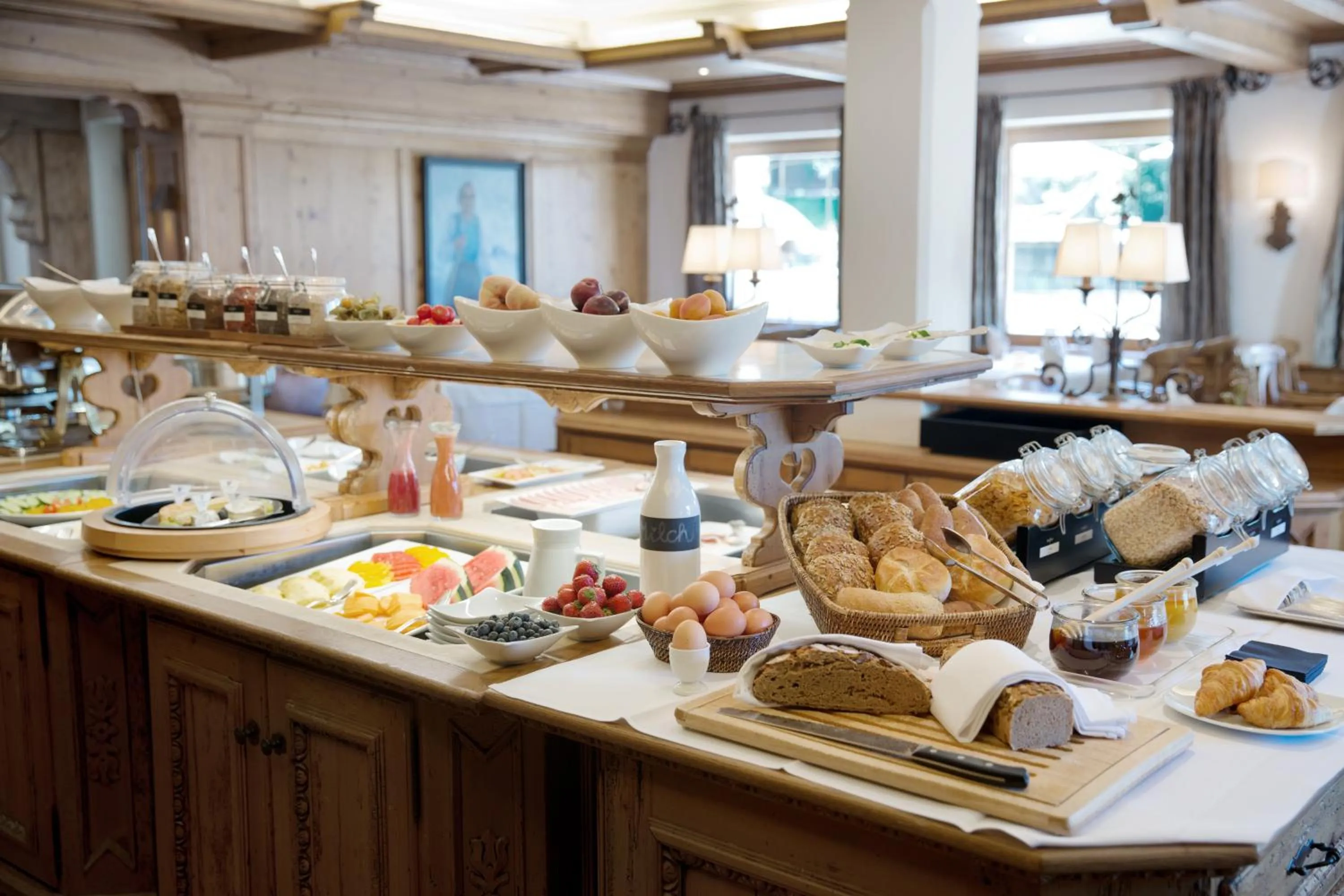 Breakfast in Hotel Berghof