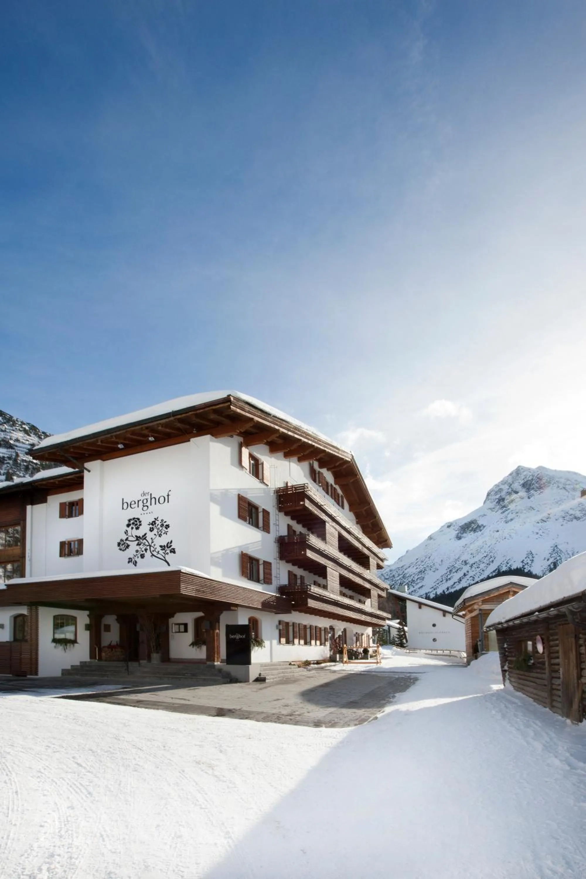 Facade/entrance in Hotel Berghof