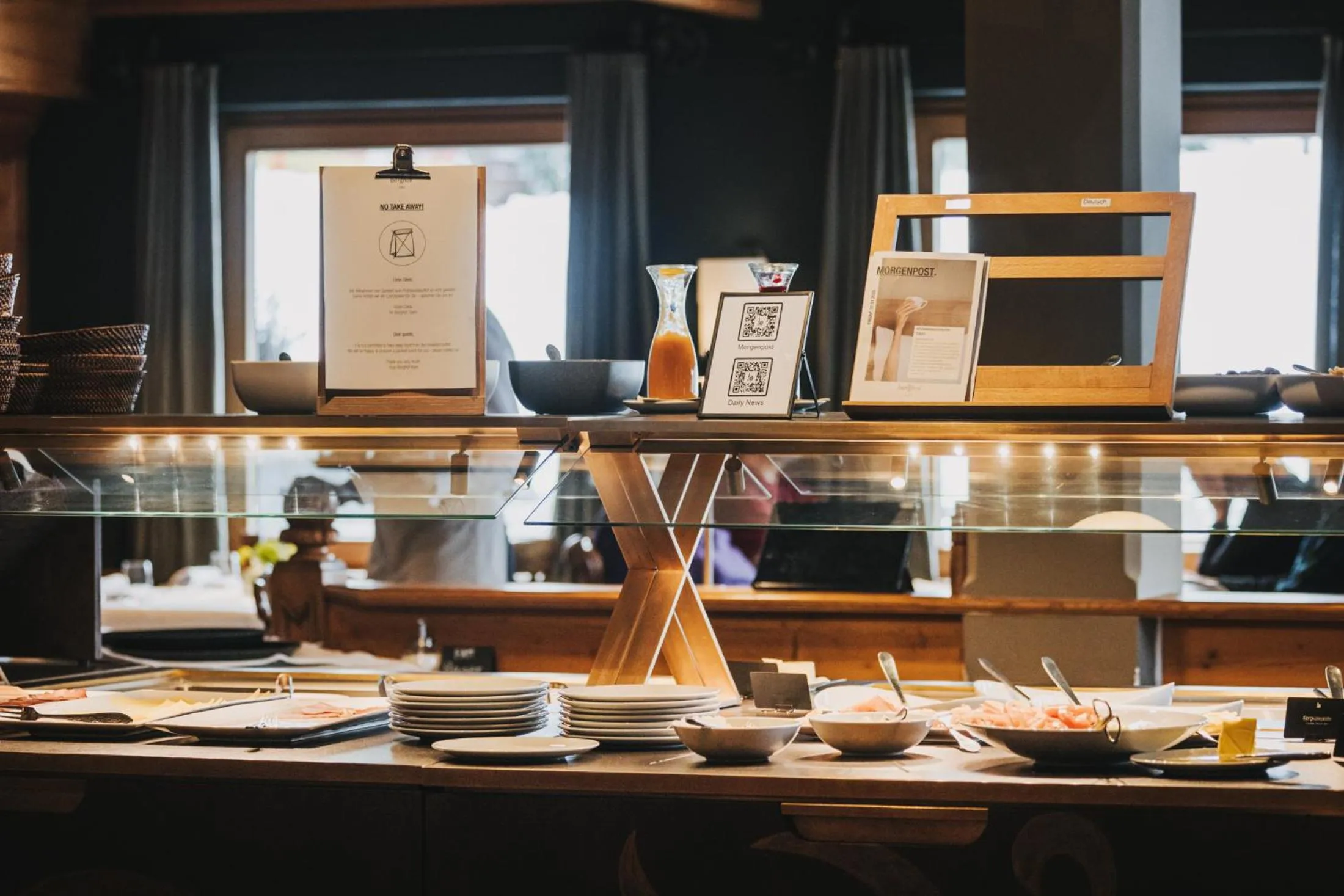 Breakfast in Hotel Berghof