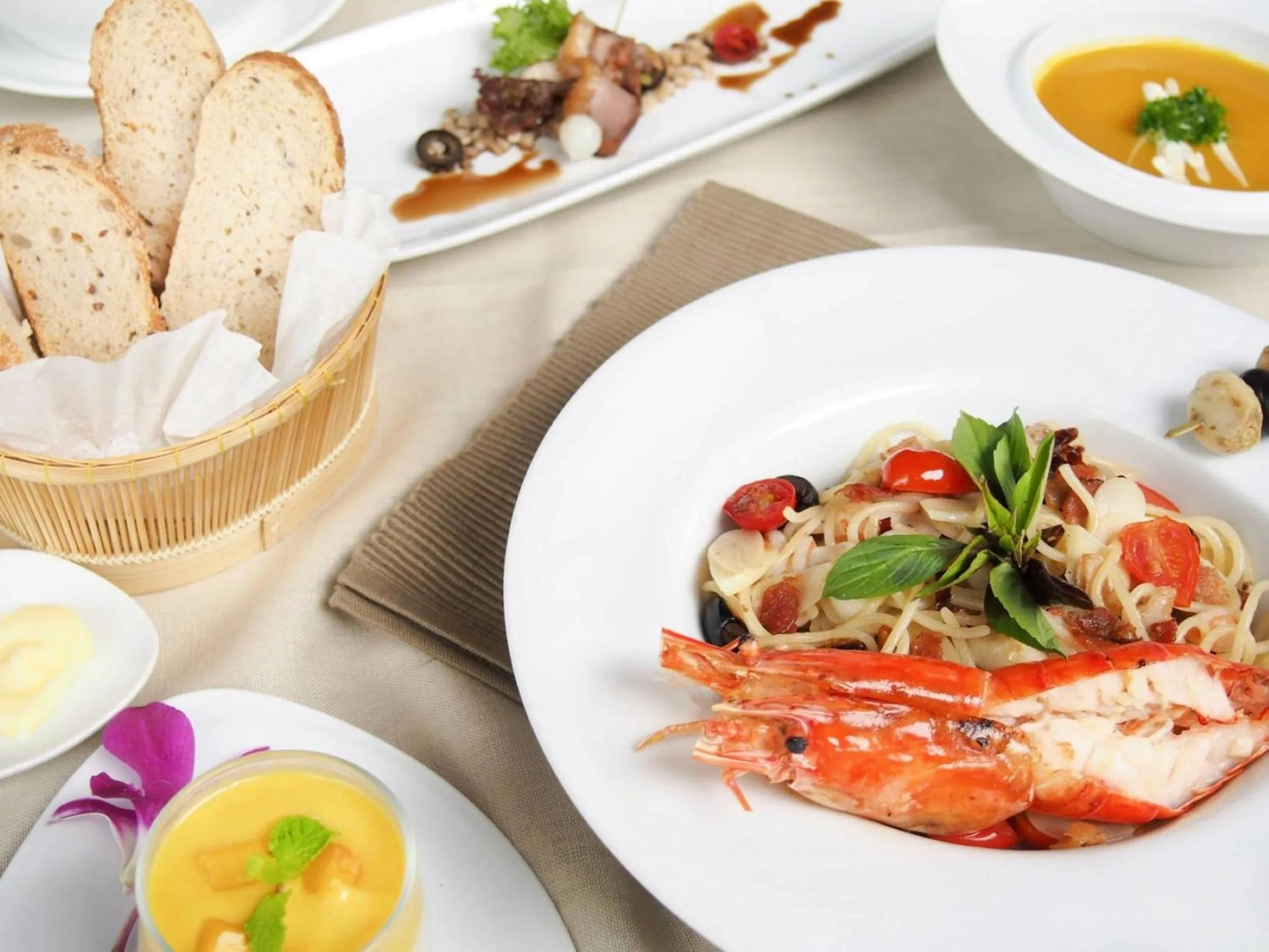 Food close-up in Hua Chang Heritage Hotel