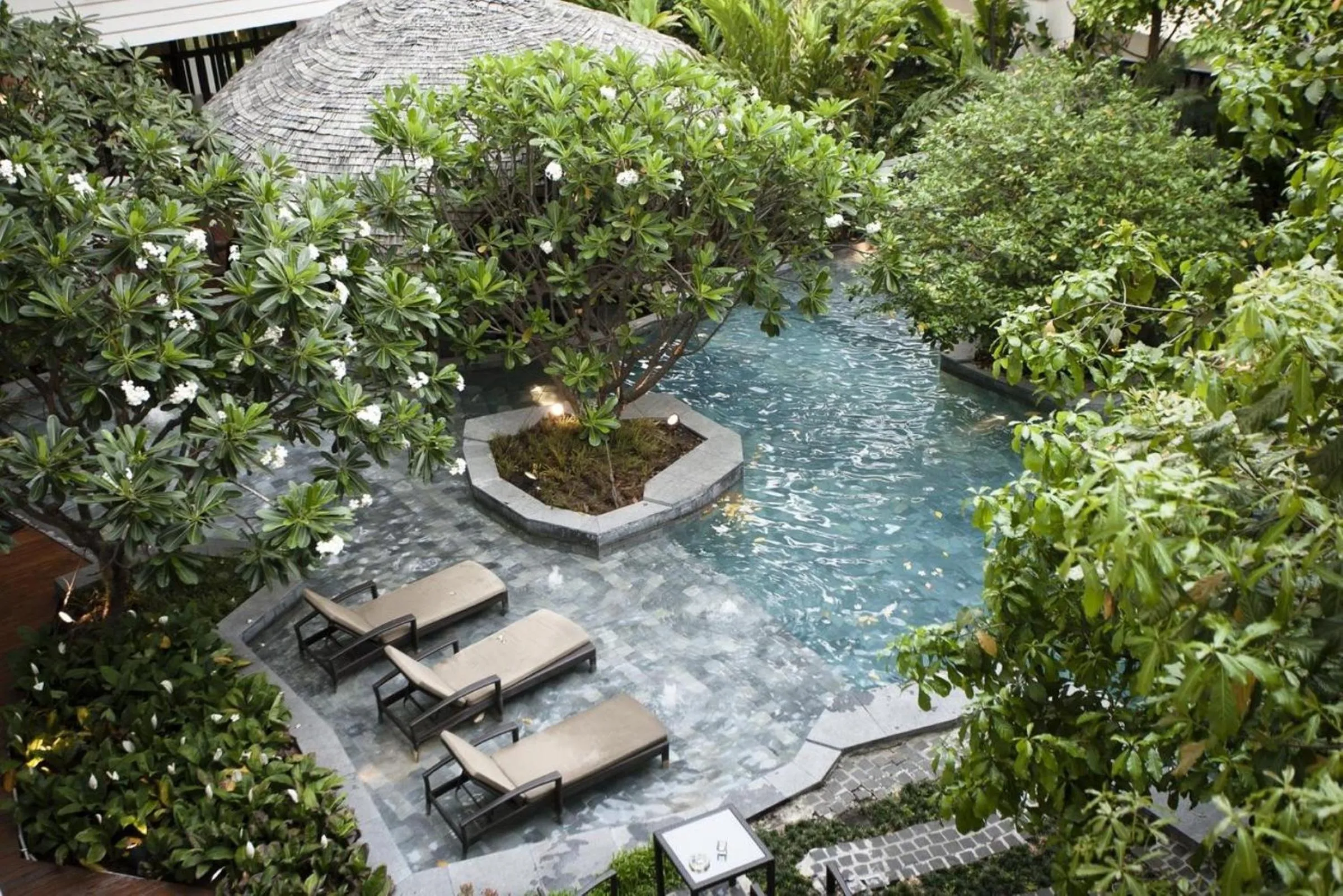 Garden in Hua Chang Heritage Hotel