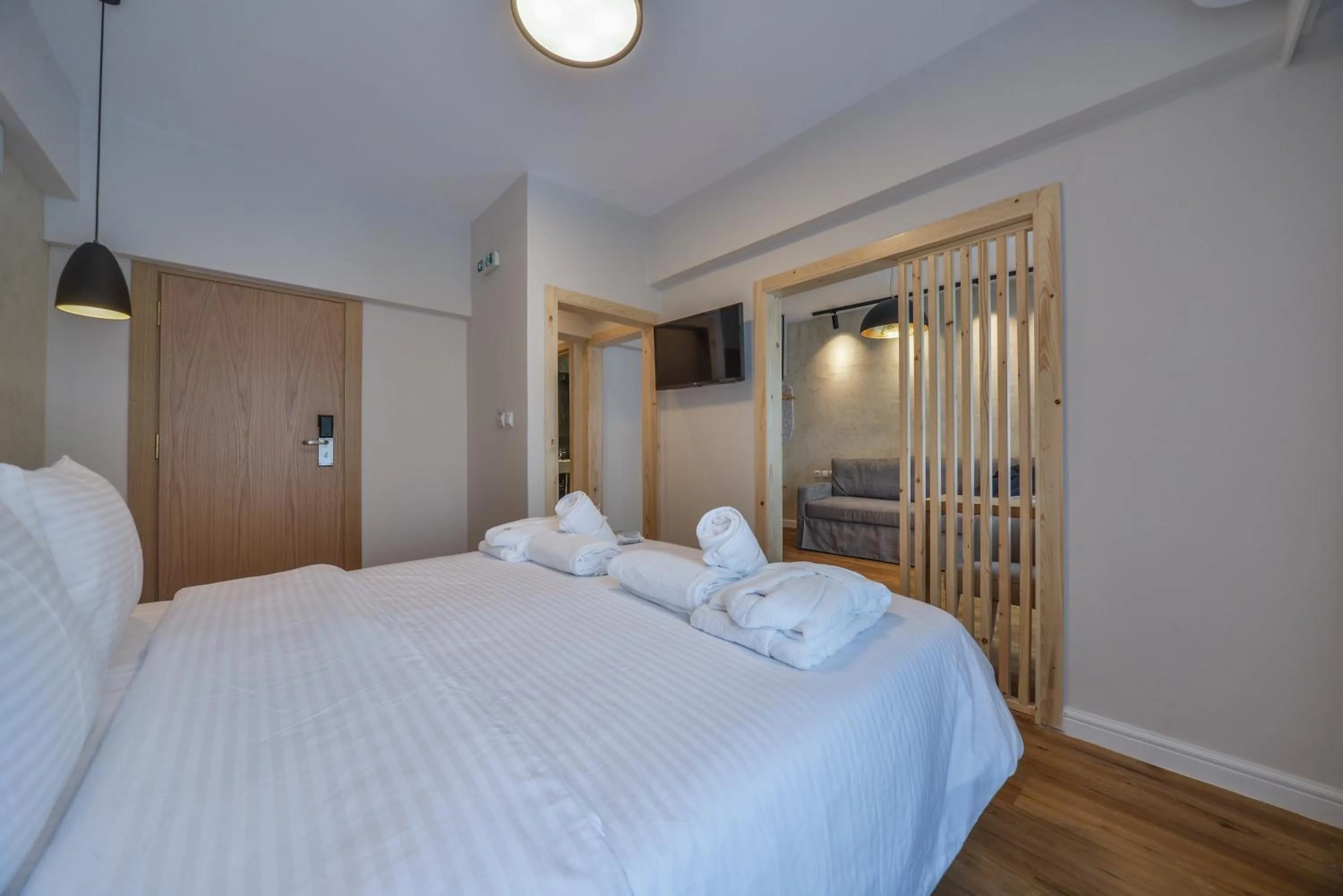 Photo of the whole room, Bed in A.P. Acropolis View Apartments