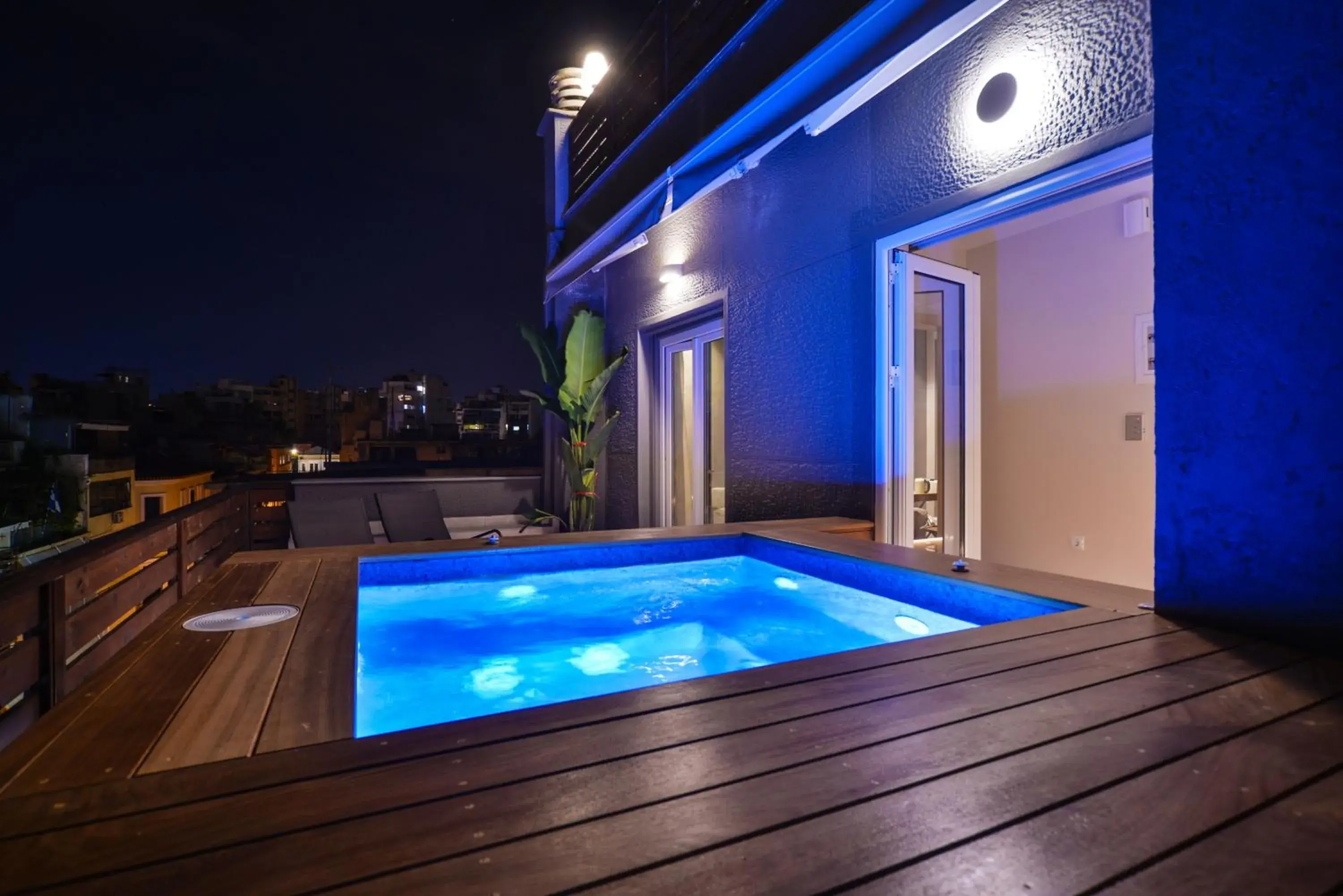 Hot Tub in A.P. Acropolis View Apartments Hot Tub in A.P. Acropolis View Apartments