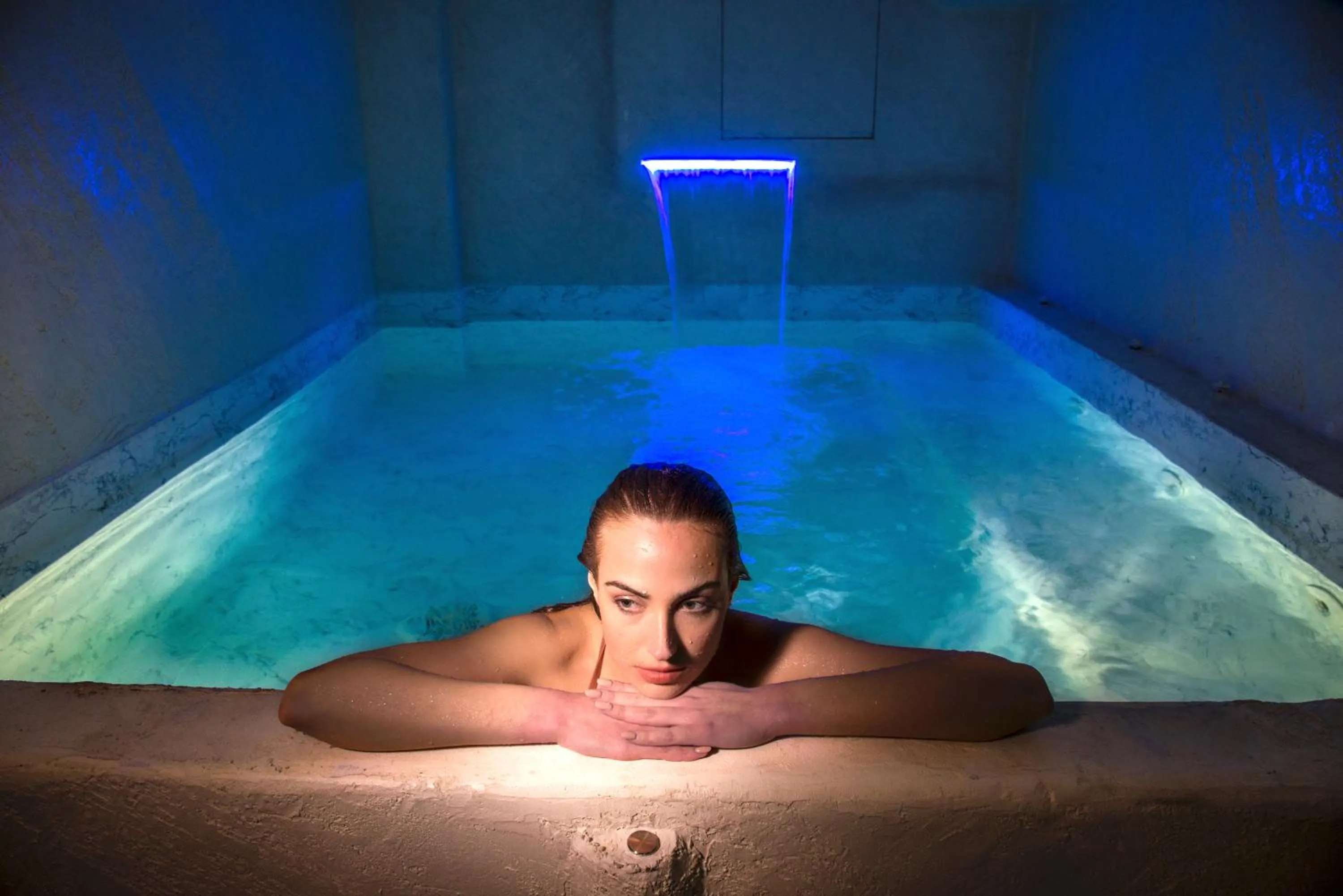 Swimming pool in A.P. Acropolis View Apartments