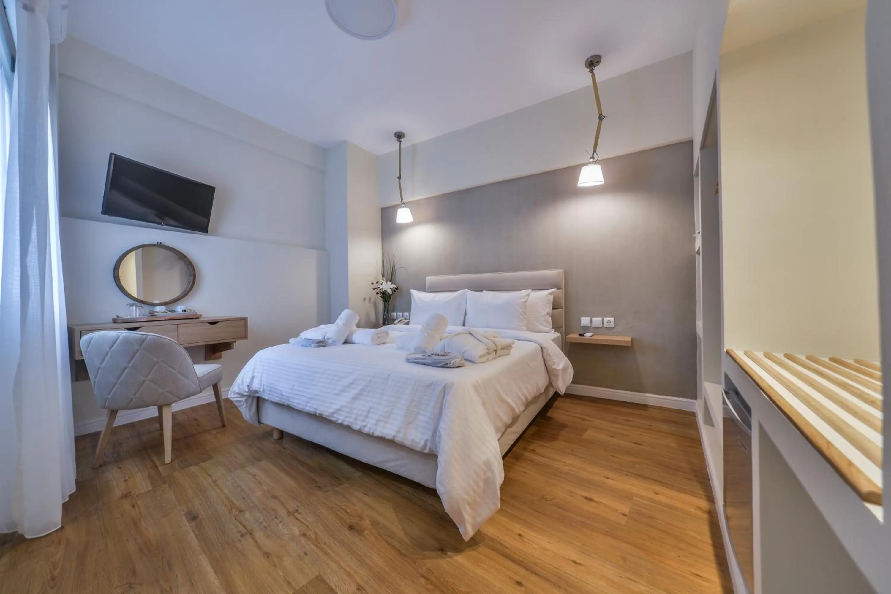 Photo of the whole room, Bed in A.P. Acropolis View Apartments