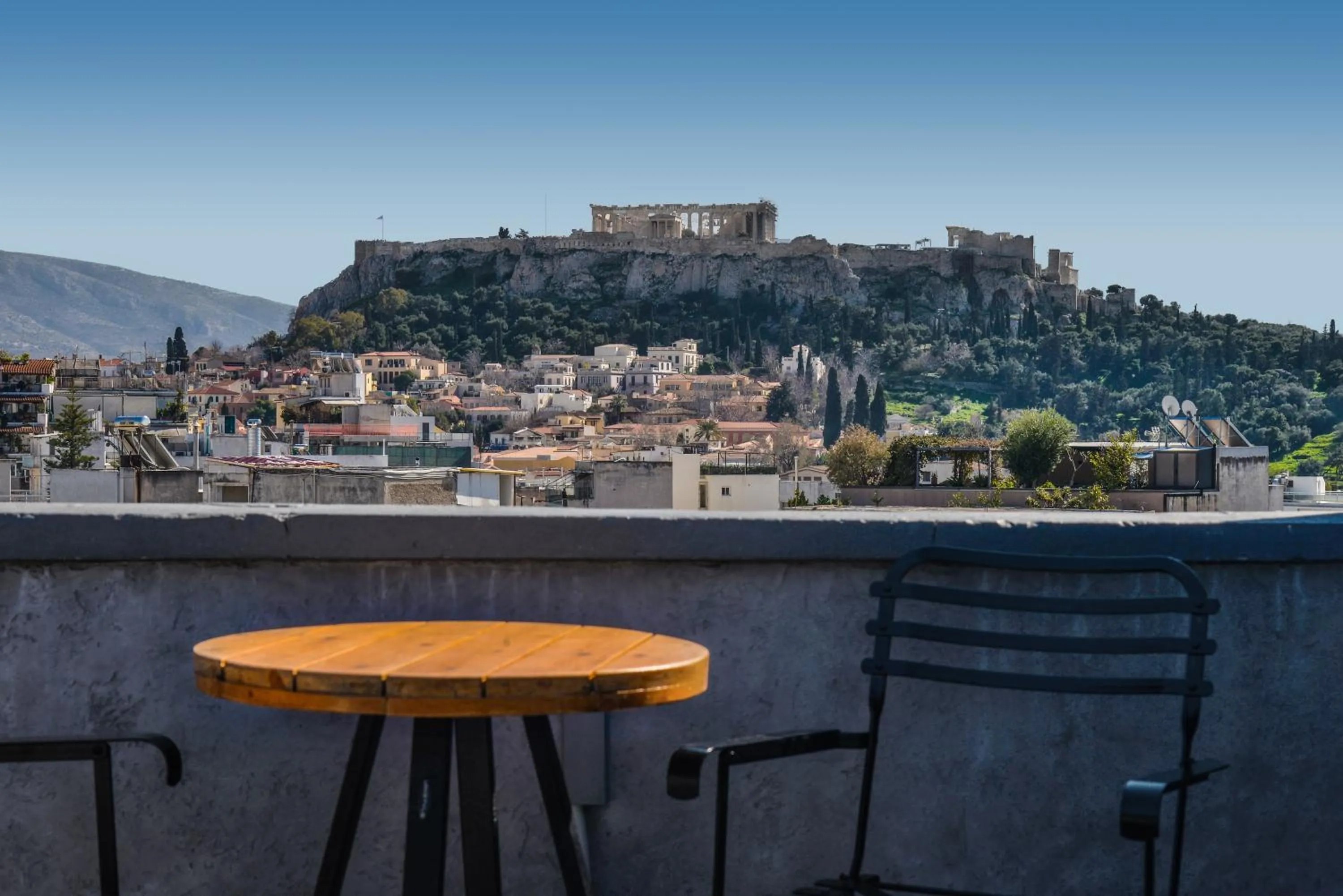 Restaurant/places to eat in A.P. Acropolis View Apartments