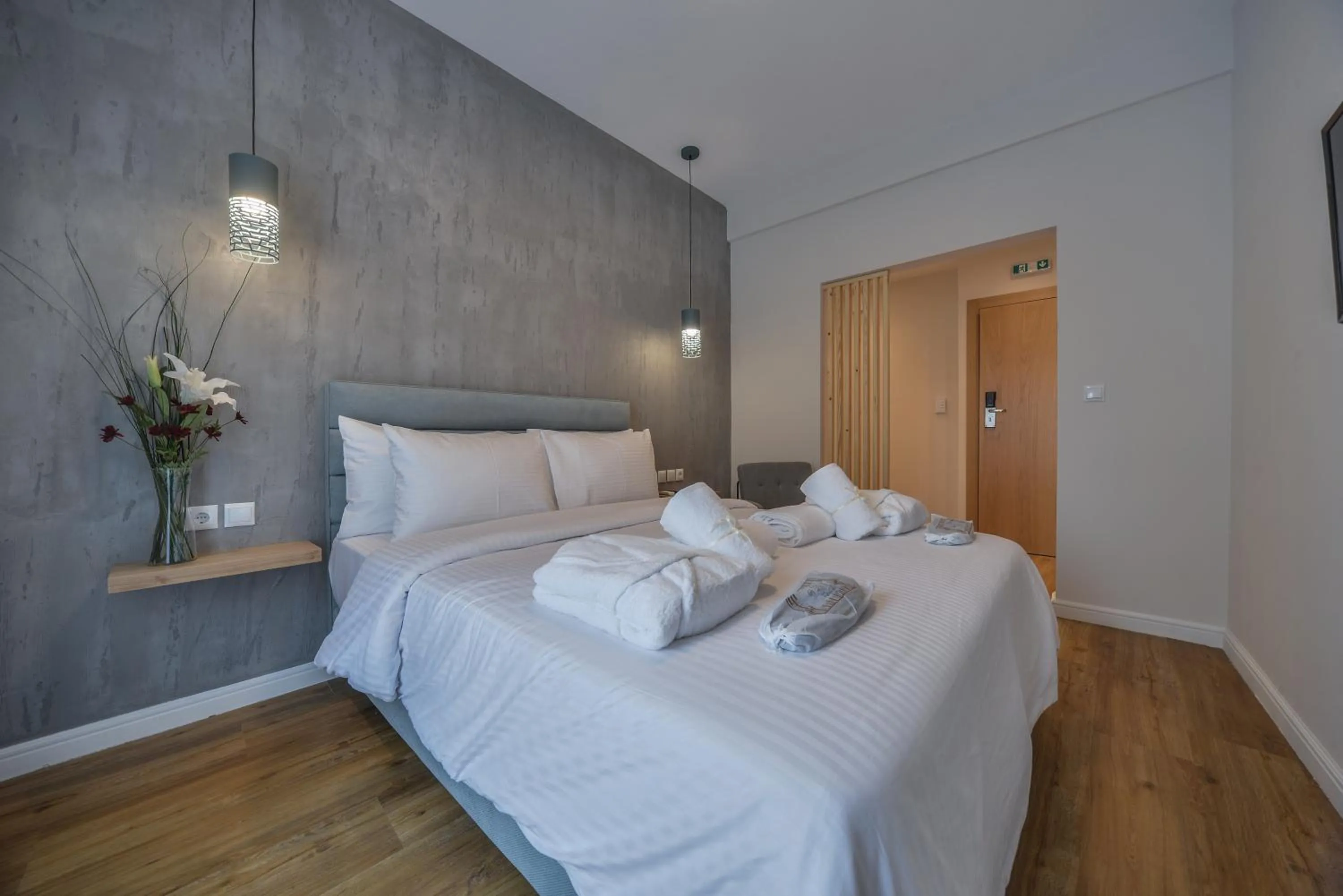 Bedroom, Bed in A.P. Acropolis View Apartments