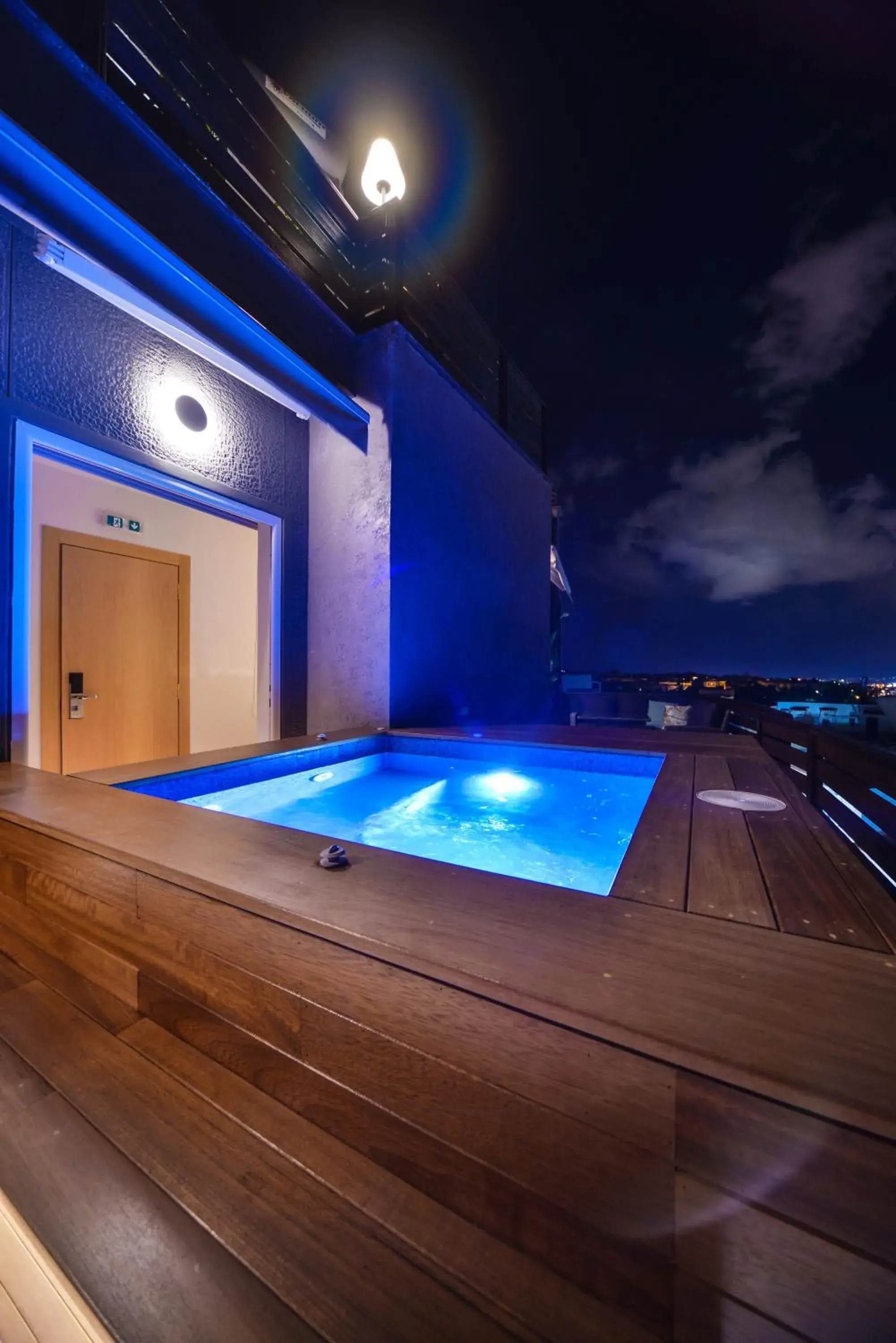 Hot Tub in A.P. Acropolis View Apartments Hot Tub in A.P. Acropolis View Apartments
