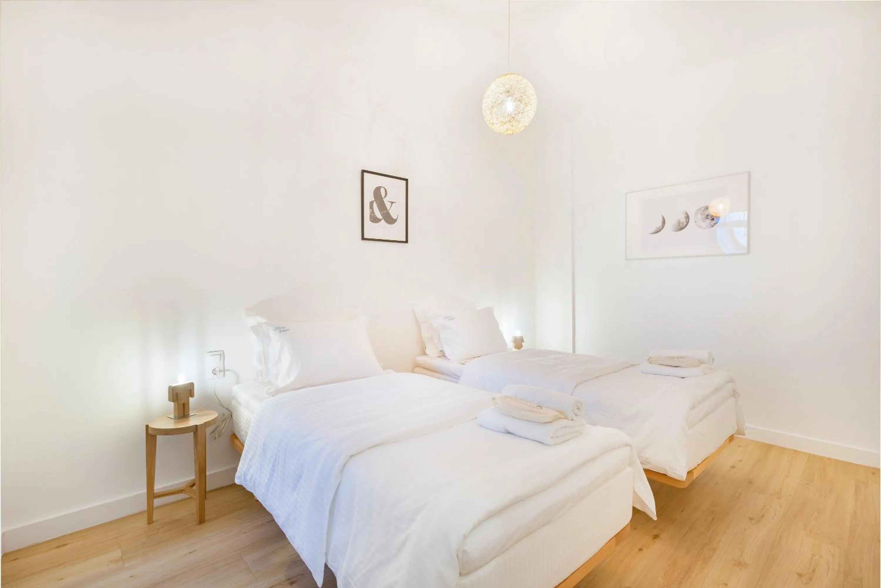 Bed in Maryflower Premium Apartments Piraeus