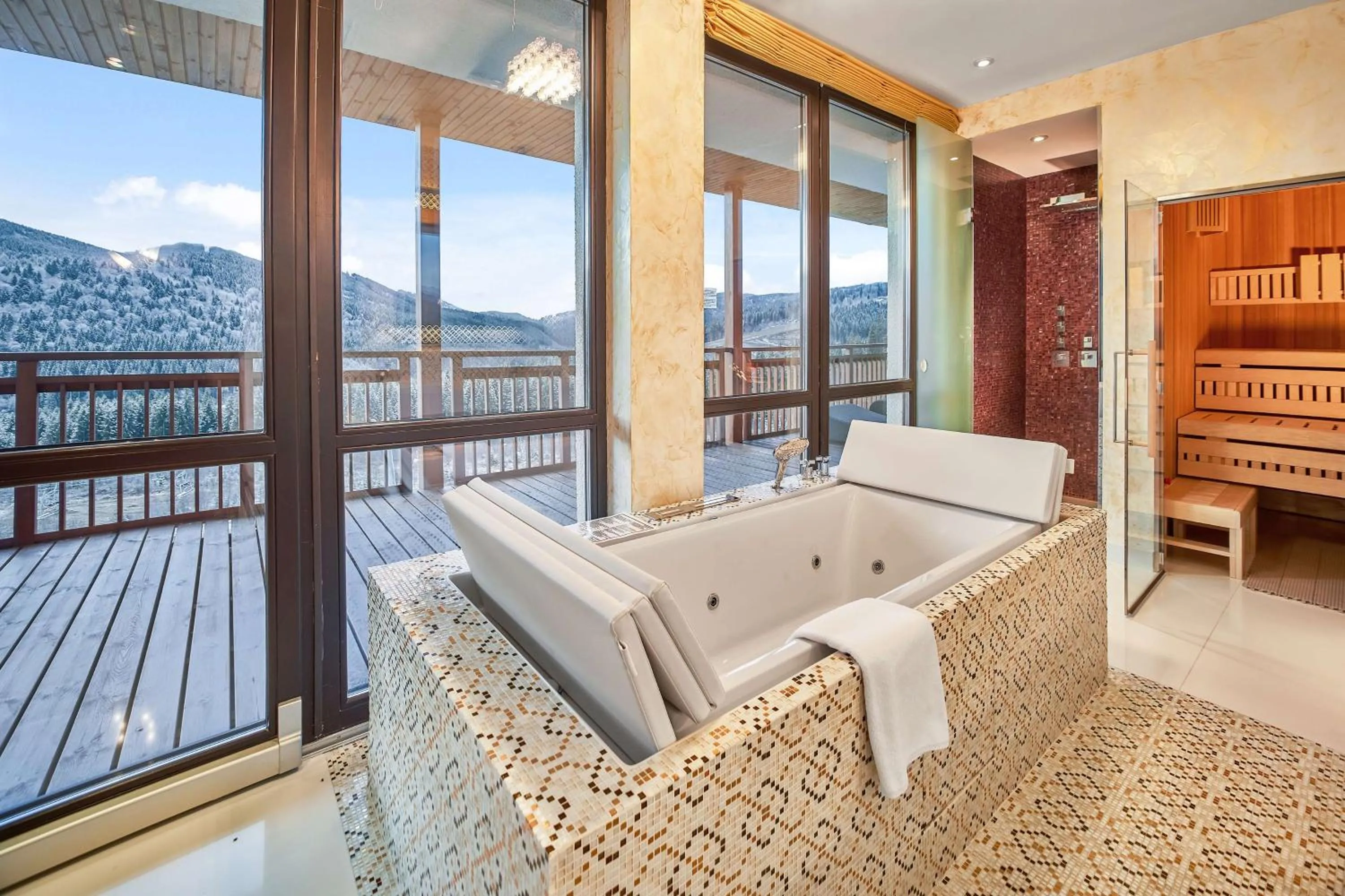 Bathroom in Radisson Blu Resort Bukovel