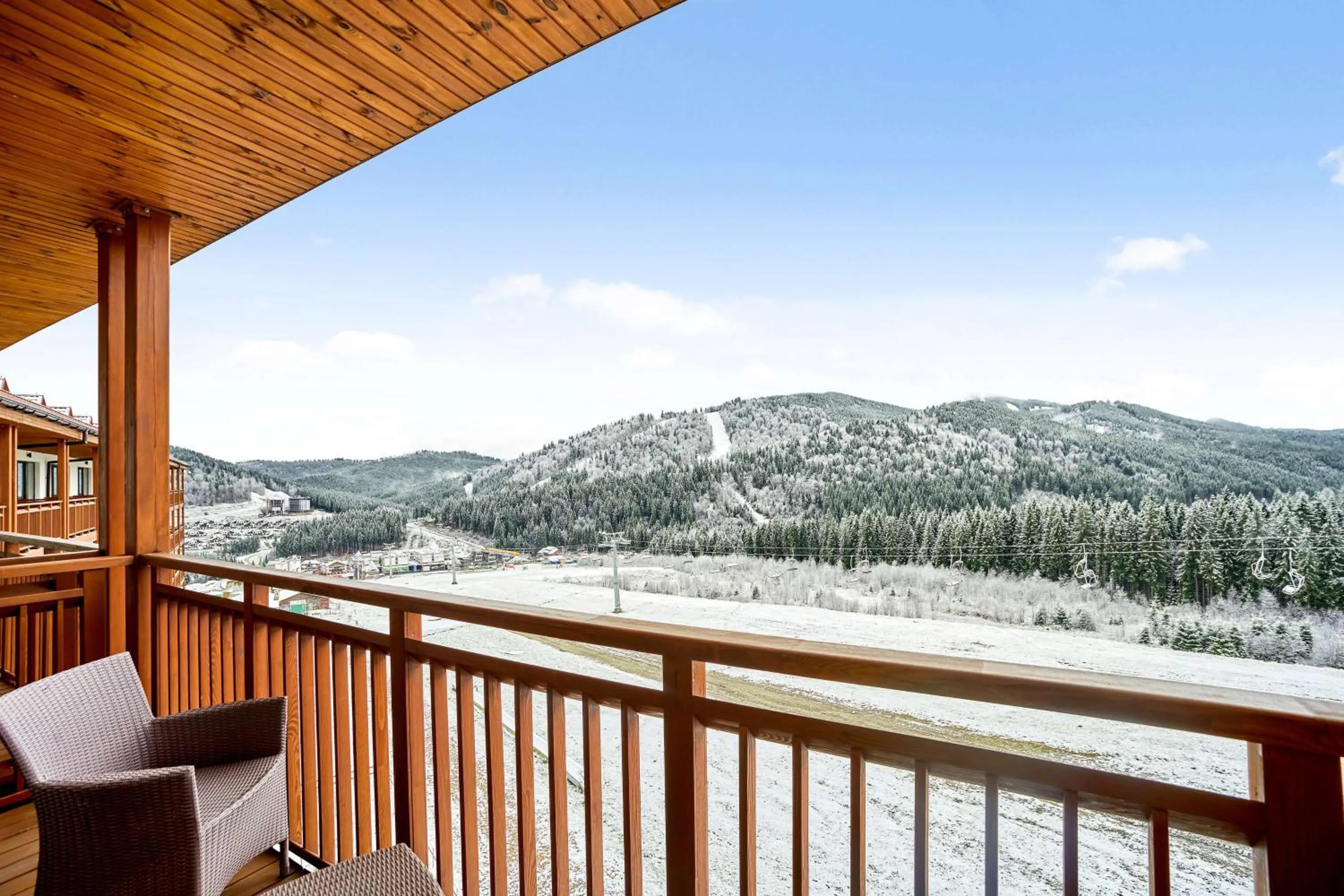 View (from property/room) in Radisson Blu Resort Bukovel