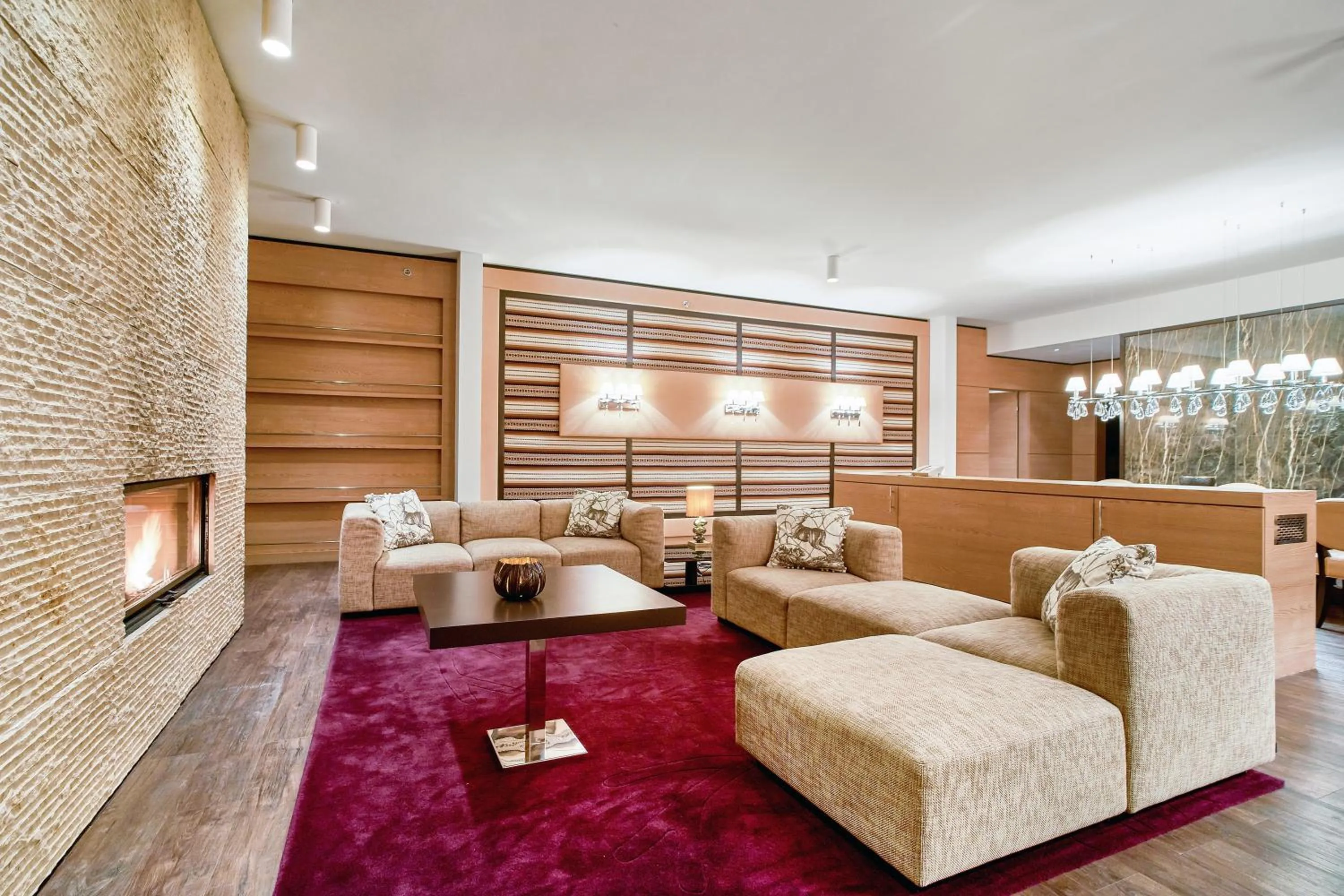 Living room in Radisson Blu Resort Bukovel