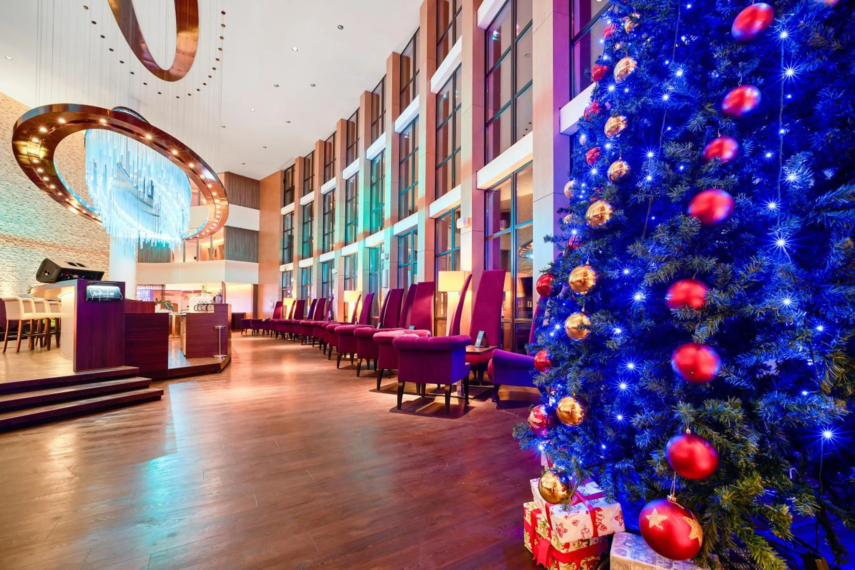 Lounge or bar in Radisson Blu Resort Bukovel