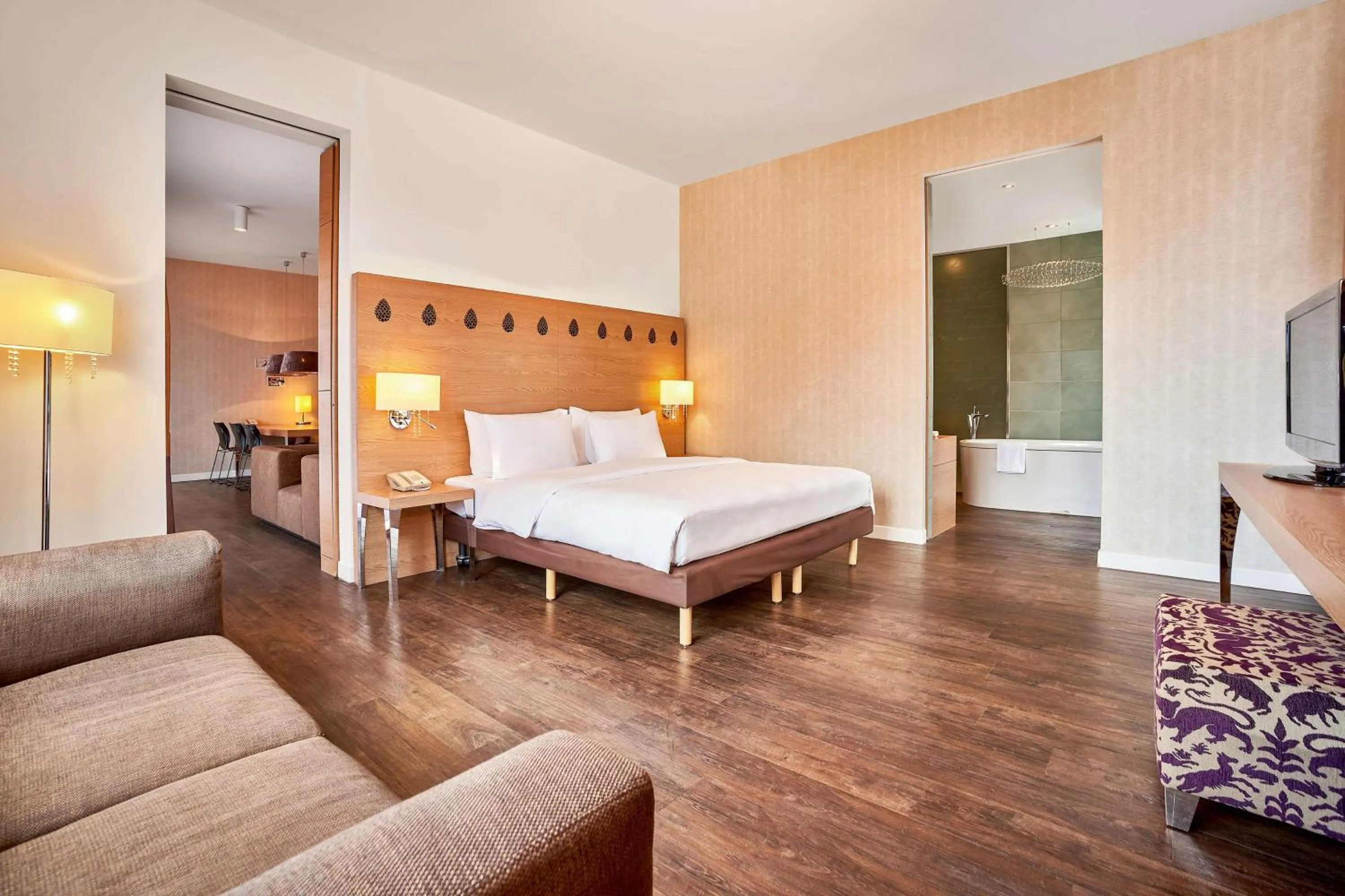 Photo of the whole room, Bed in Radisson Blu Resort Bukovel