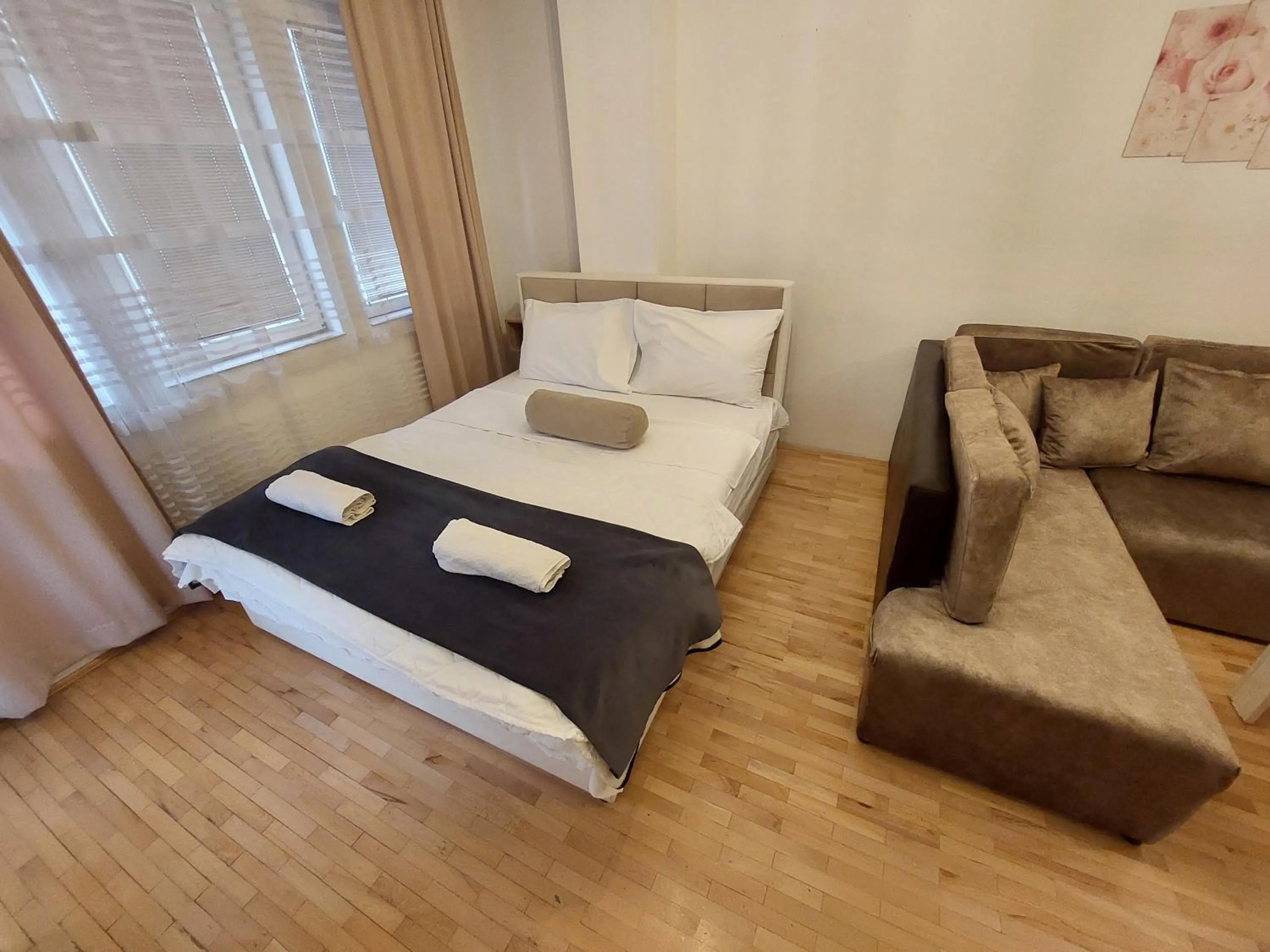Bed in Petreski Apartments 1