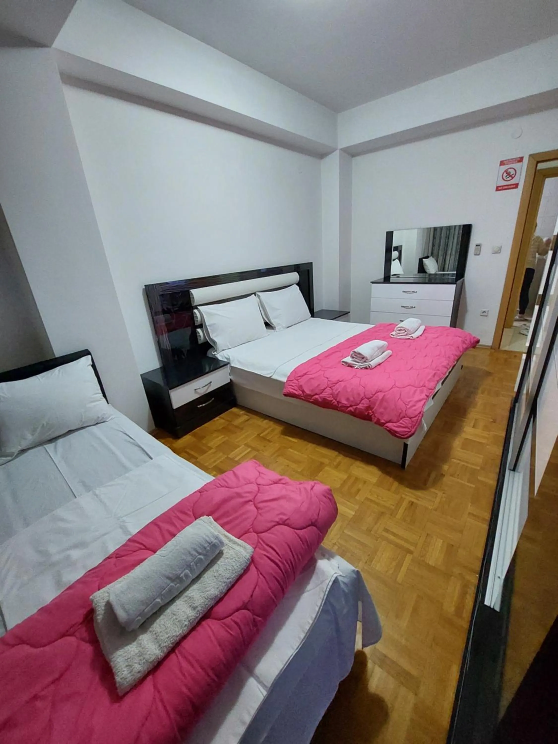 Bed in Petreski Apartments 1