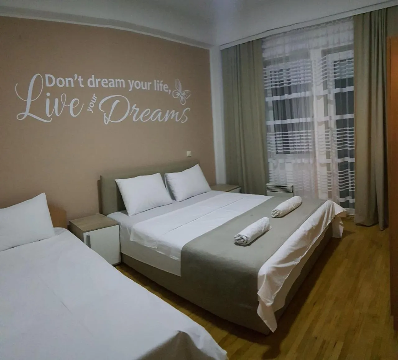 Bed in Petreski Apartments 1