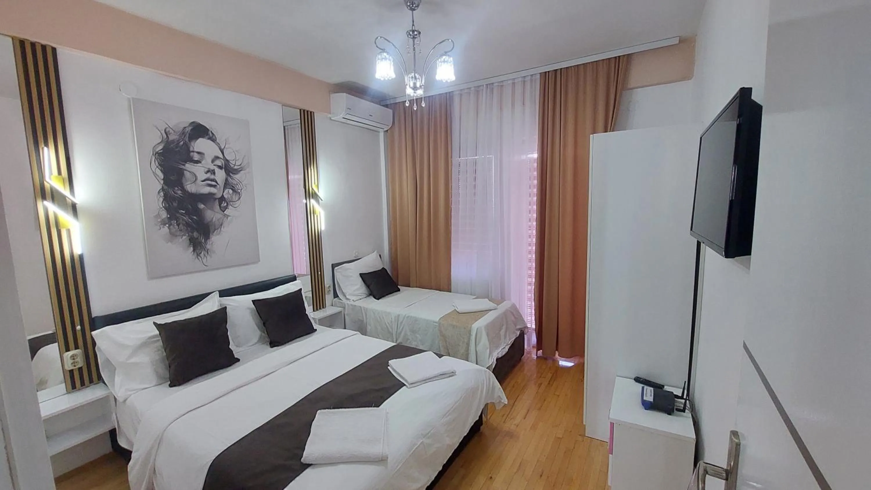 Bed in Petreski Apartments 1