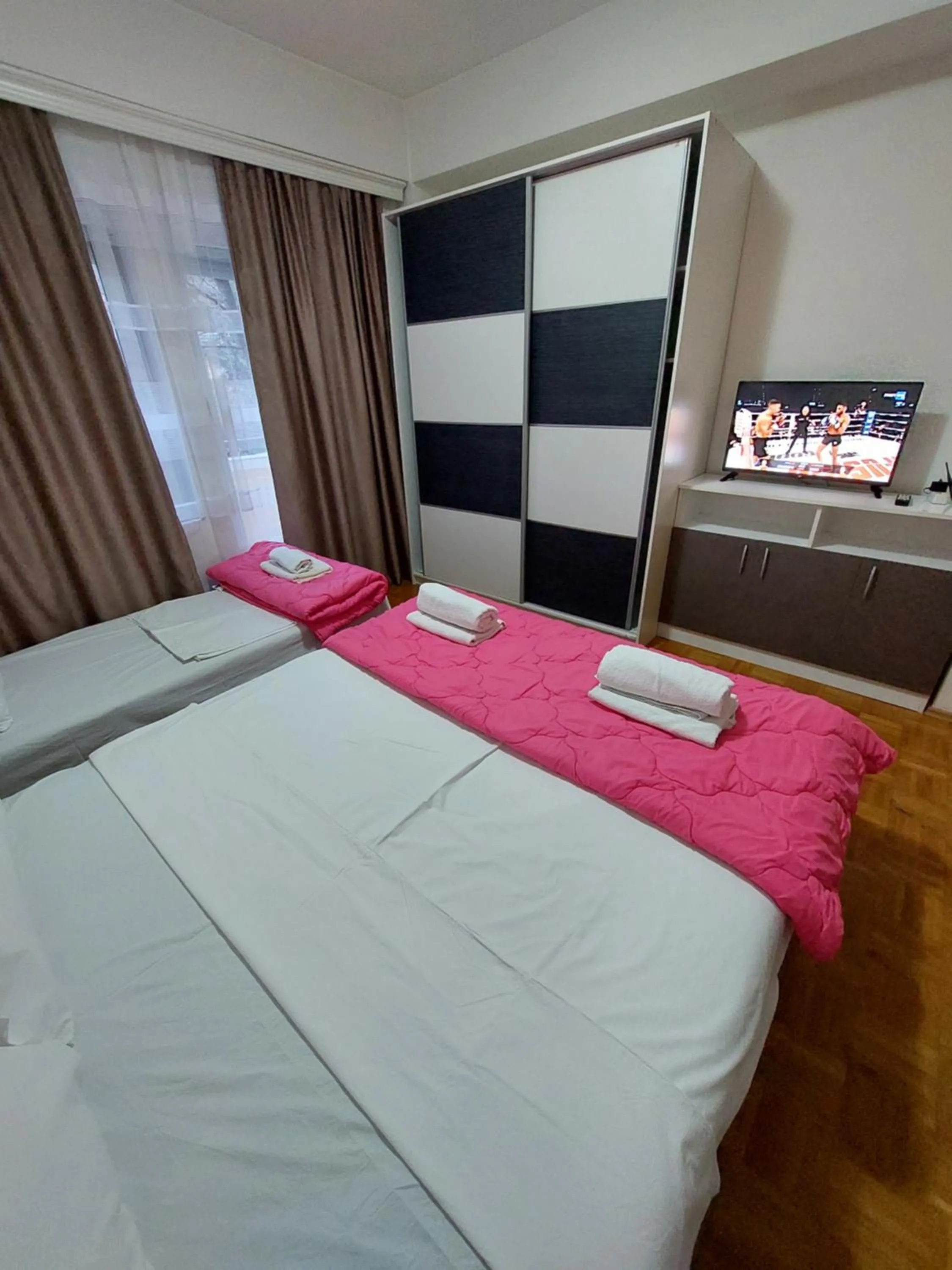 Bed in Petreski Apartments 1