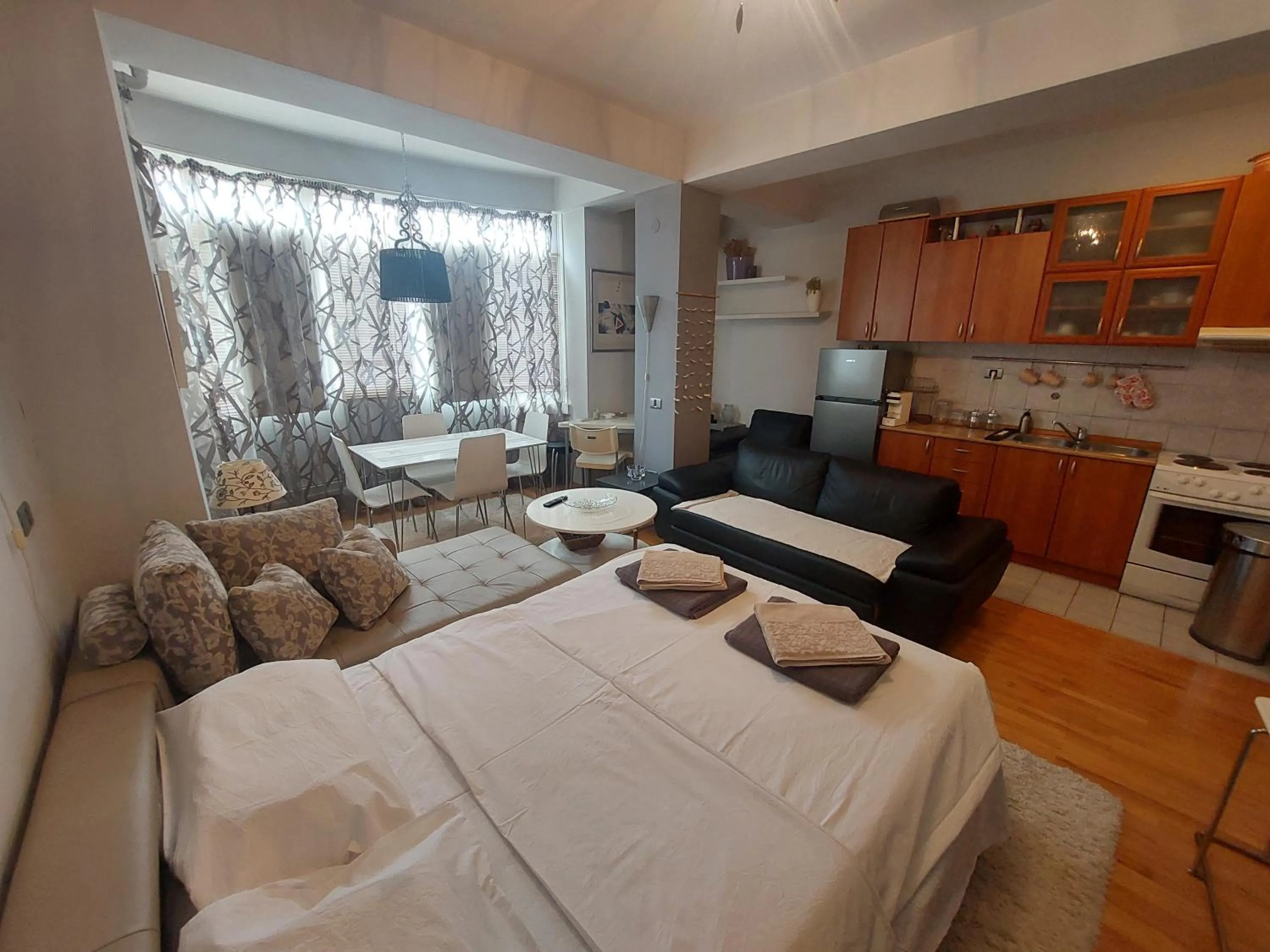 Bed in Petreski Apartments 1