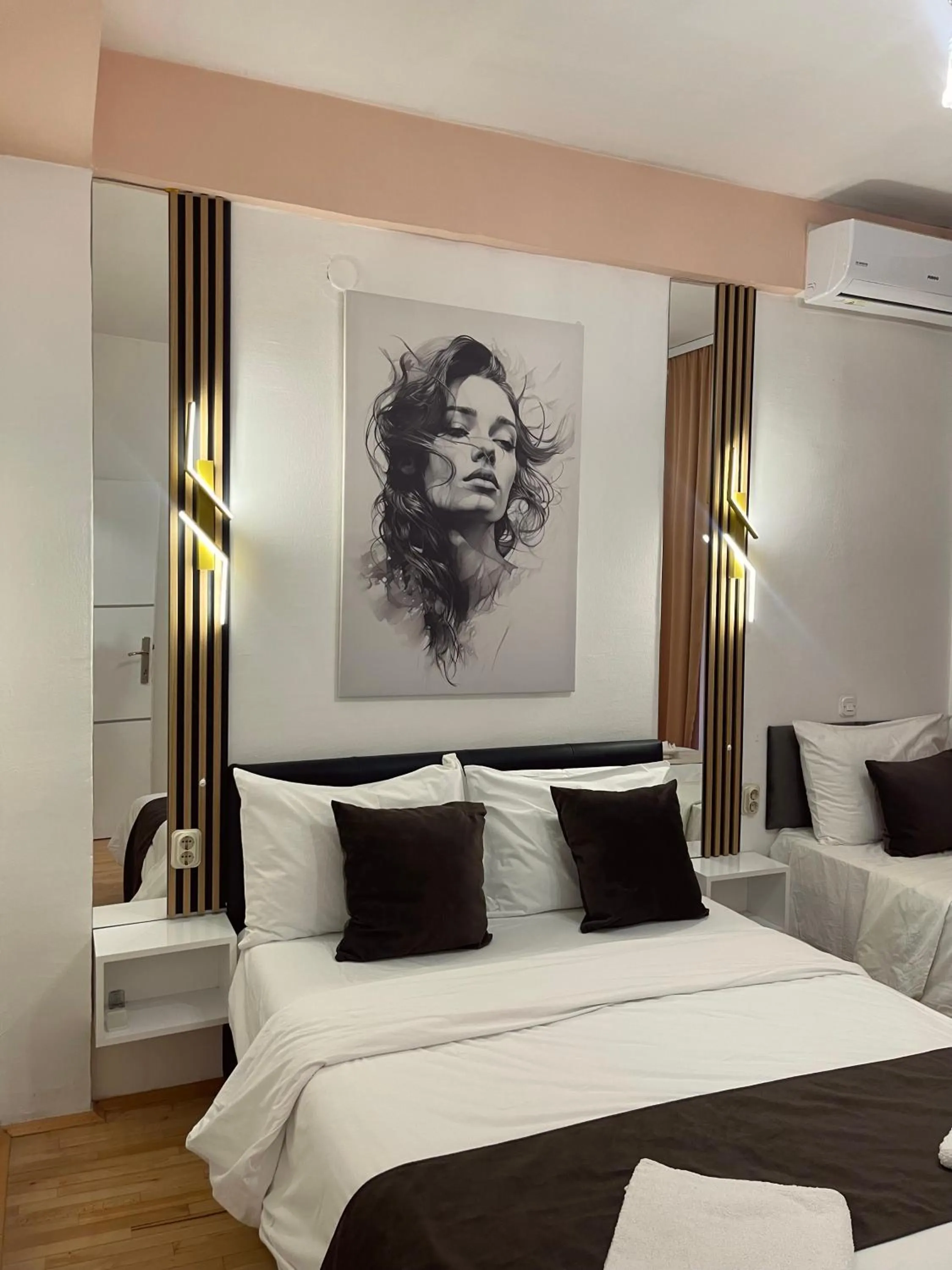 Bed in Petreski Apartments 1