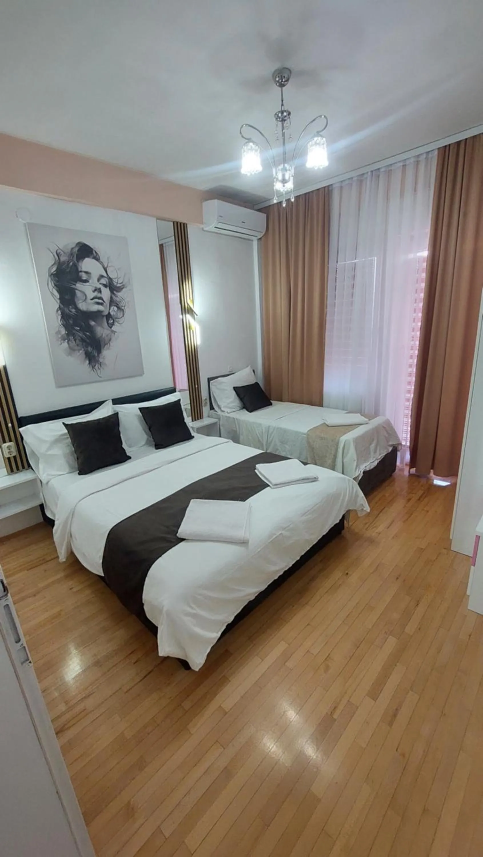 Bed in Petreski Apartments 1