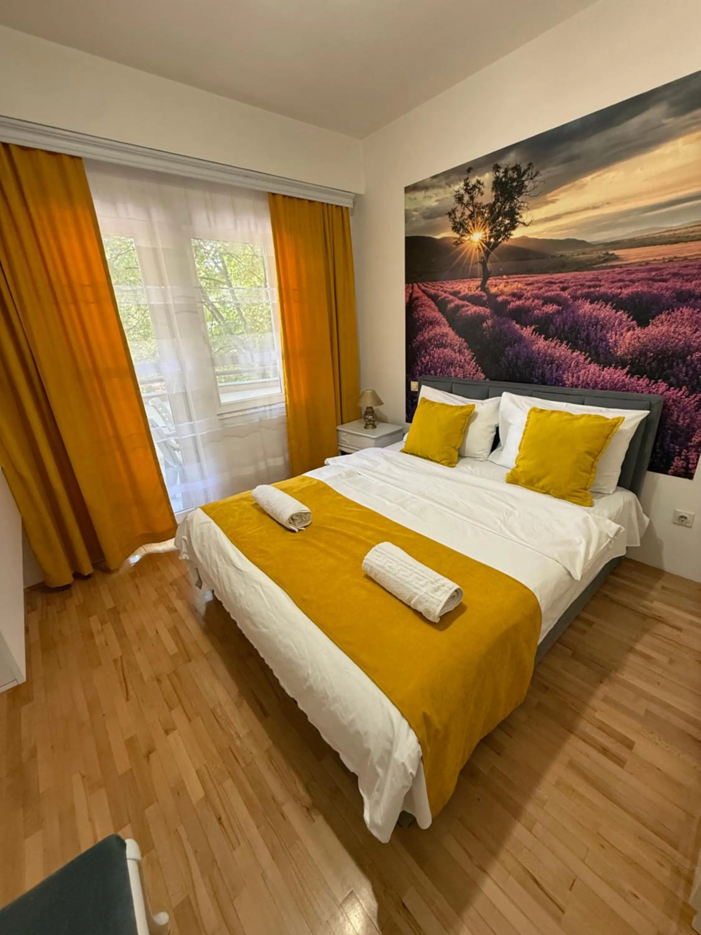 Bed in Petreski Apartments 1