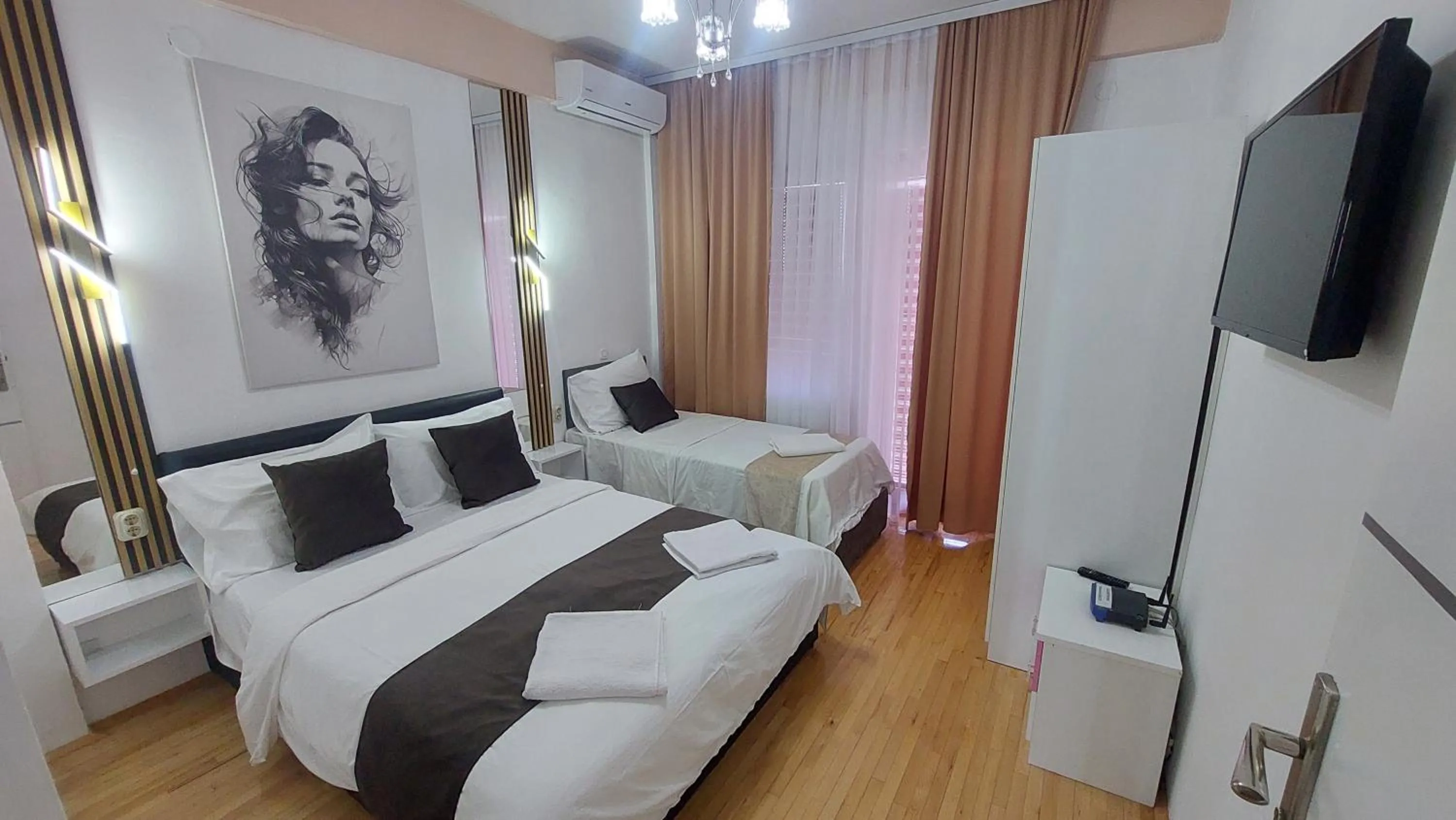 Bed in Petreski Apartments 1