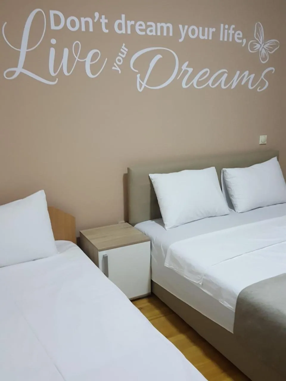 Bed in Petreski Apartments 1