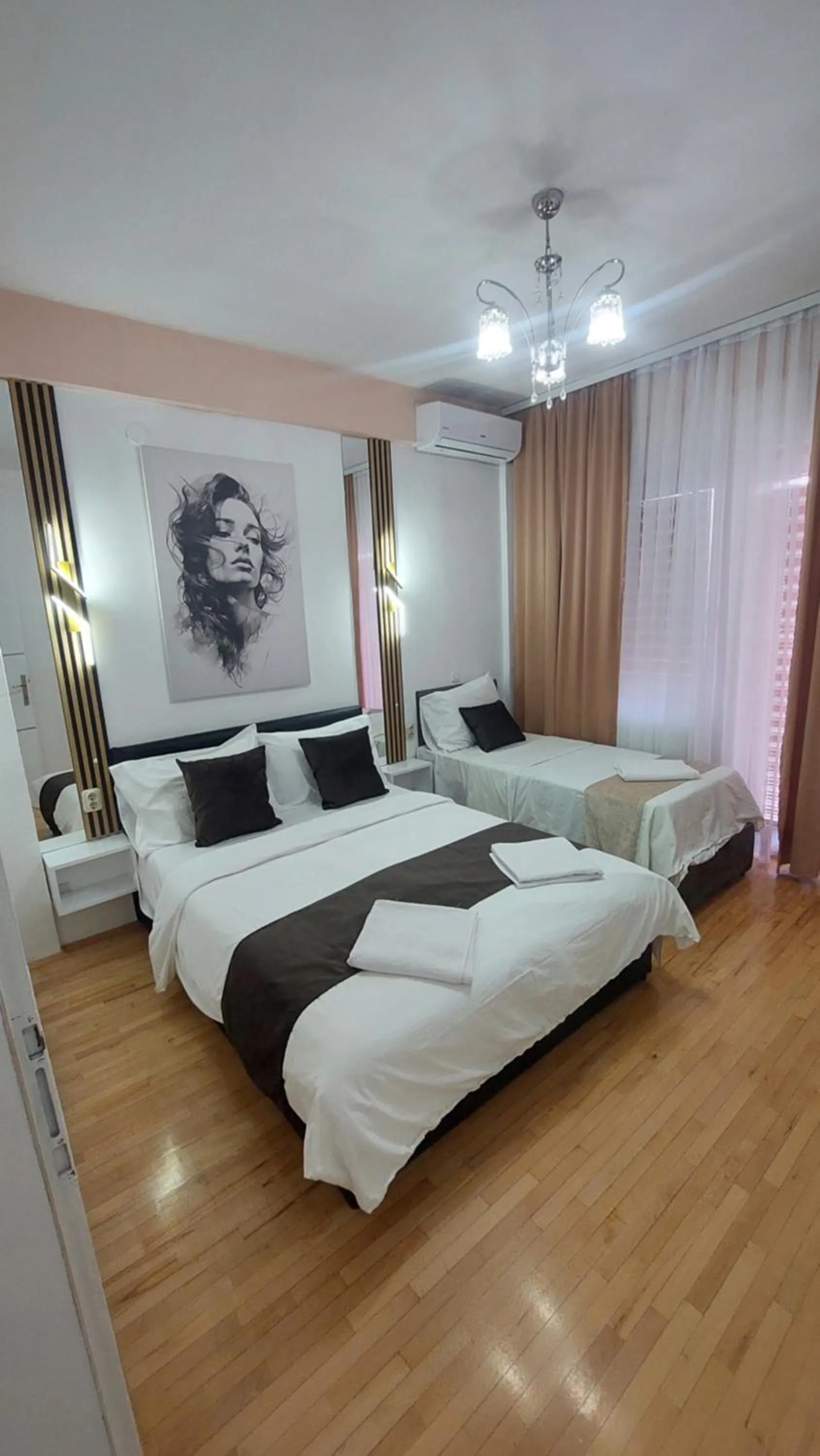 Bed in Petreski Apartments 1