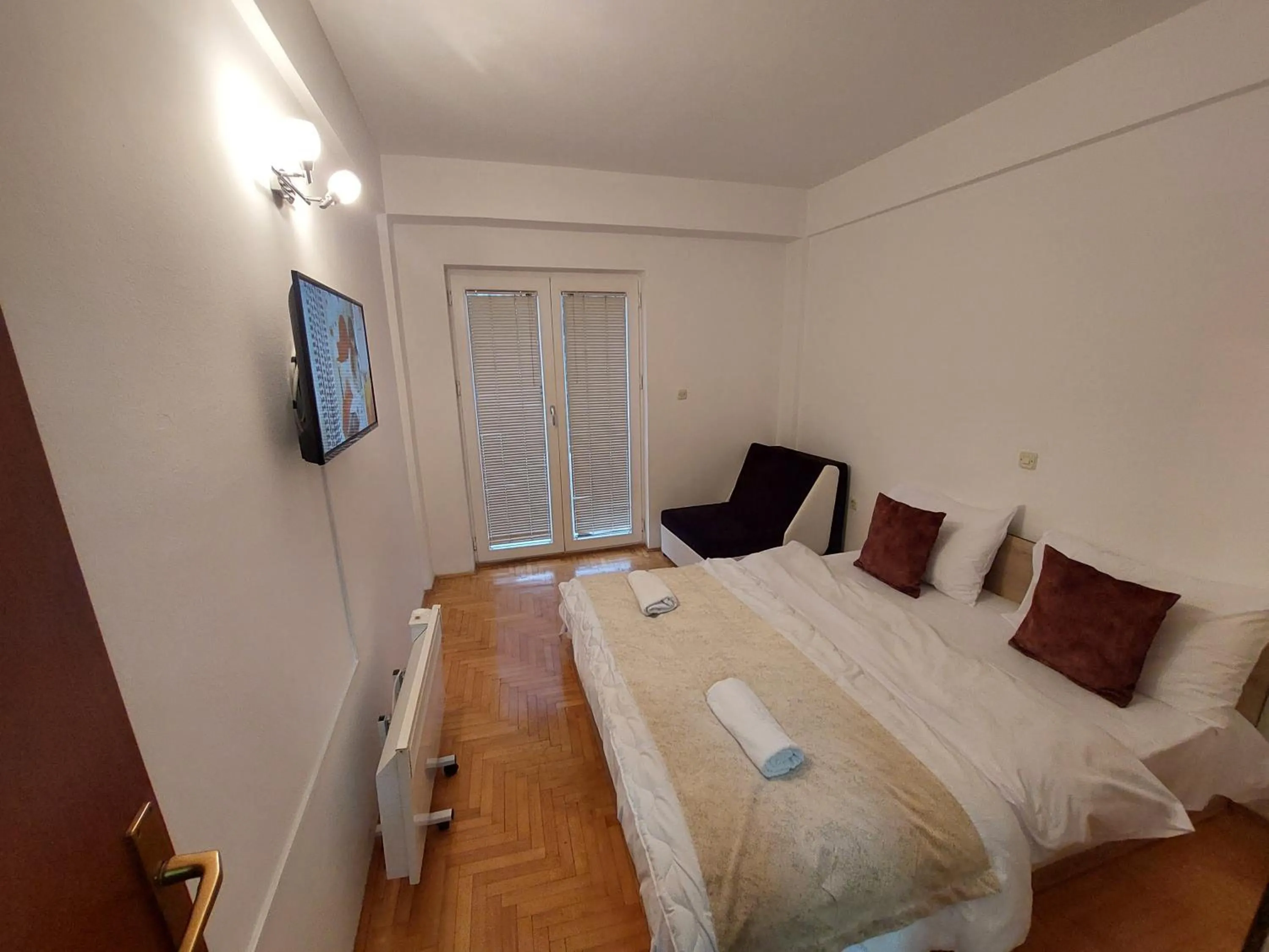 Bed in Petreski Apartments 1