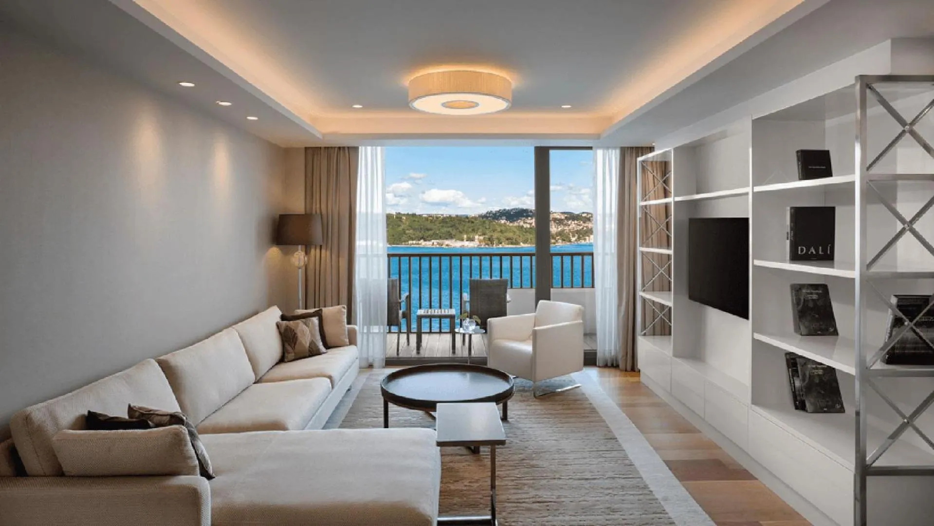 Living room in The Grand Tarabya Managed by Accor