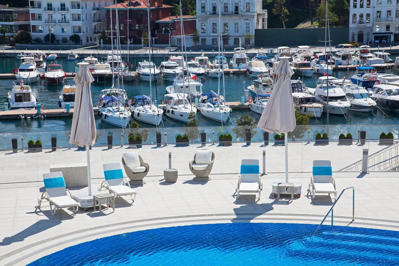 Pool view in The Grand Tarabya Managed by Accor