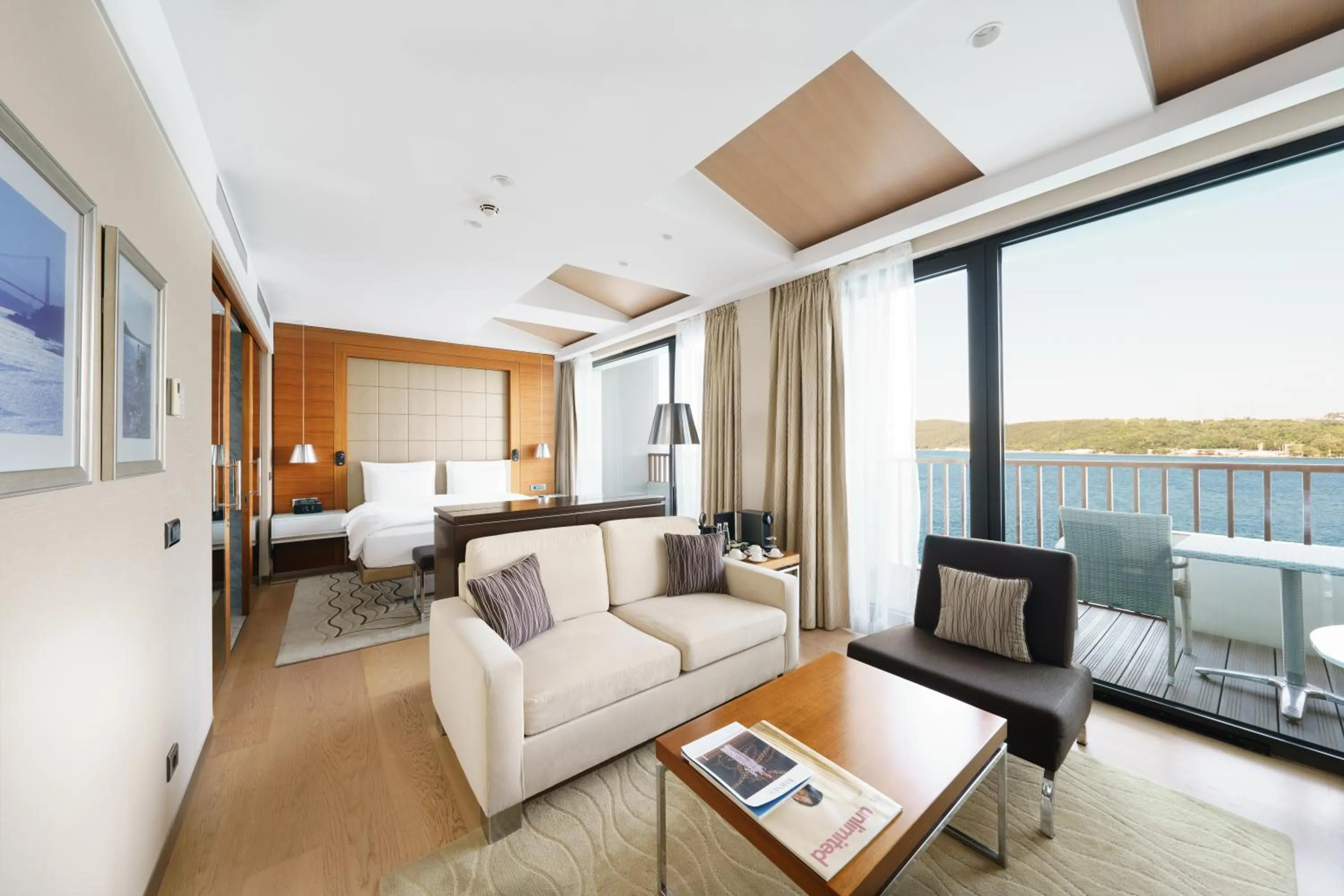 Living room in The Grand Tarabya Managed by Accor