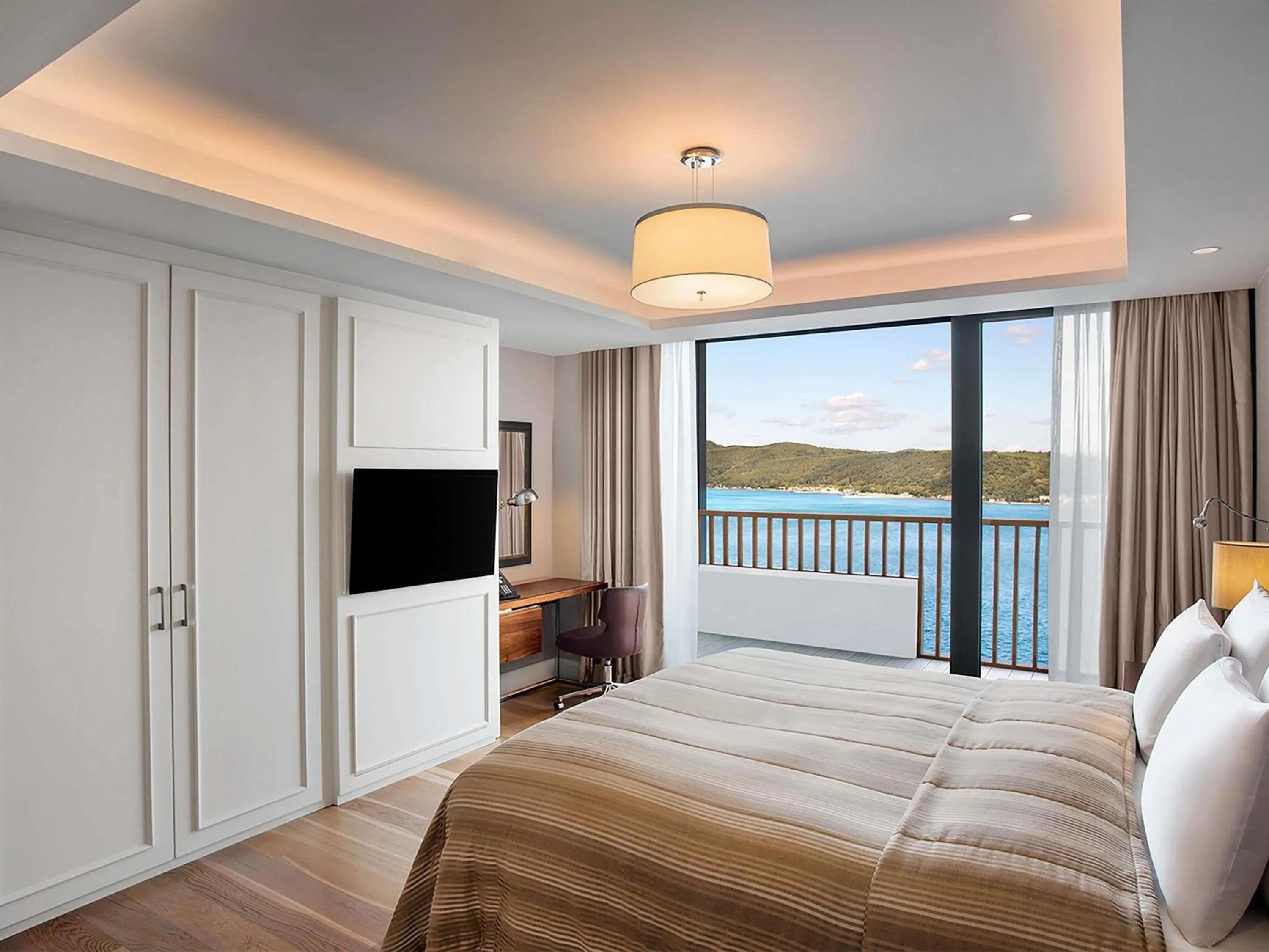 Bedroom, Bed in The Grand Tarabya Managed by Accor