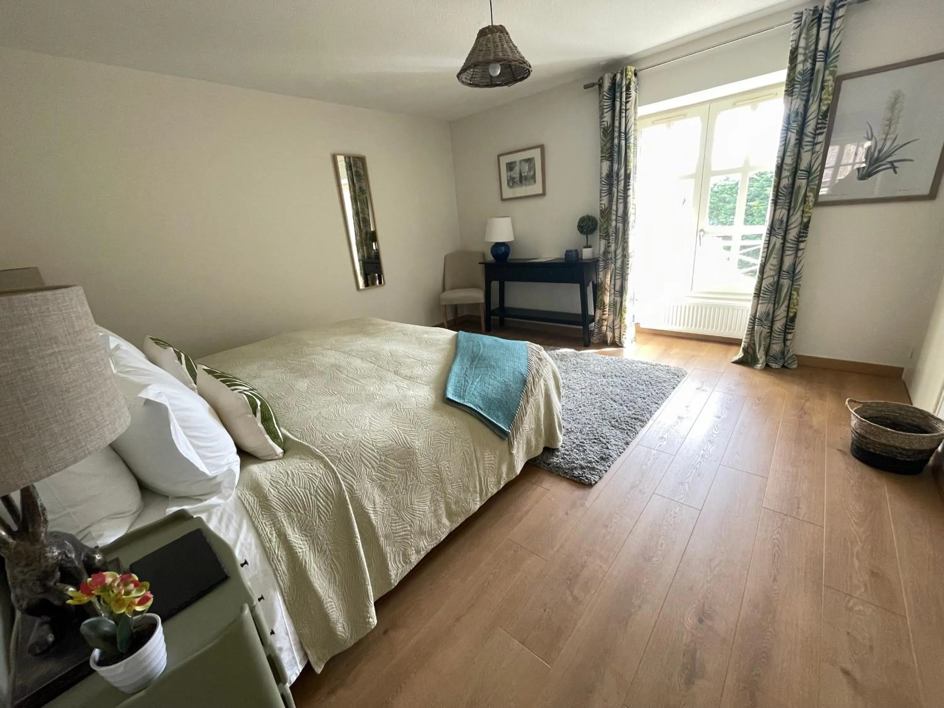 Bed in Fonsegre Chambres d'Hôtes