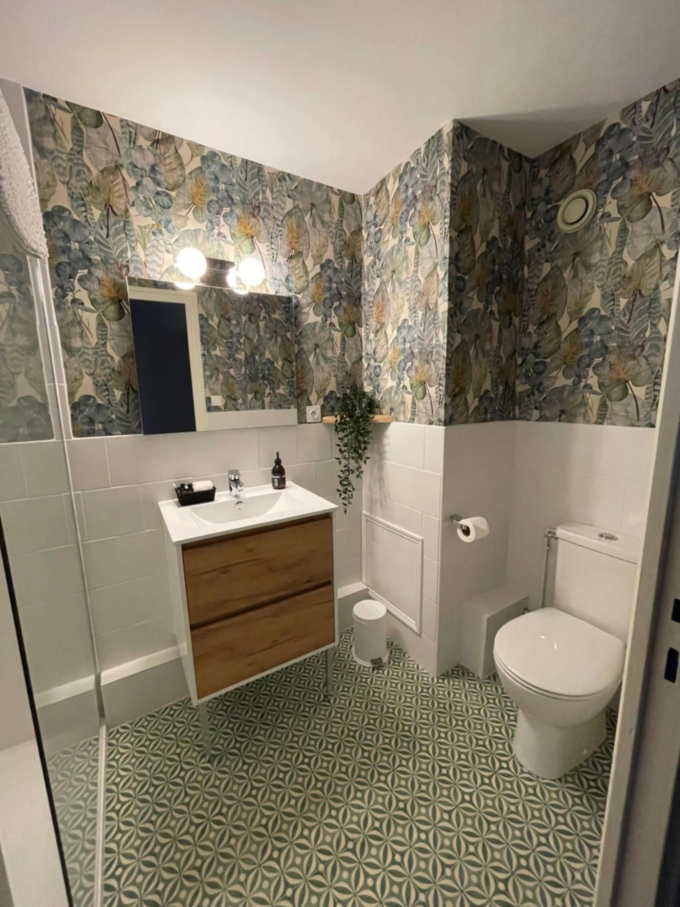 Bathroom in Fonsegre Chambres d'Hôtes