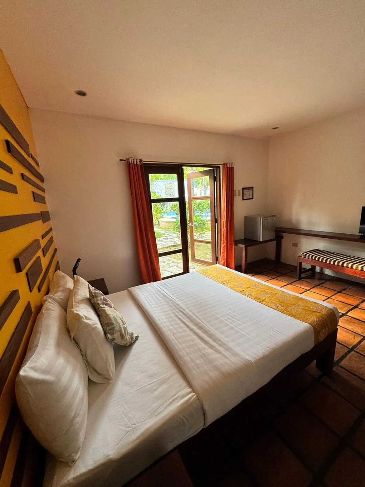 View (from property/room), Bed in Acacia Tree Garden Hotel