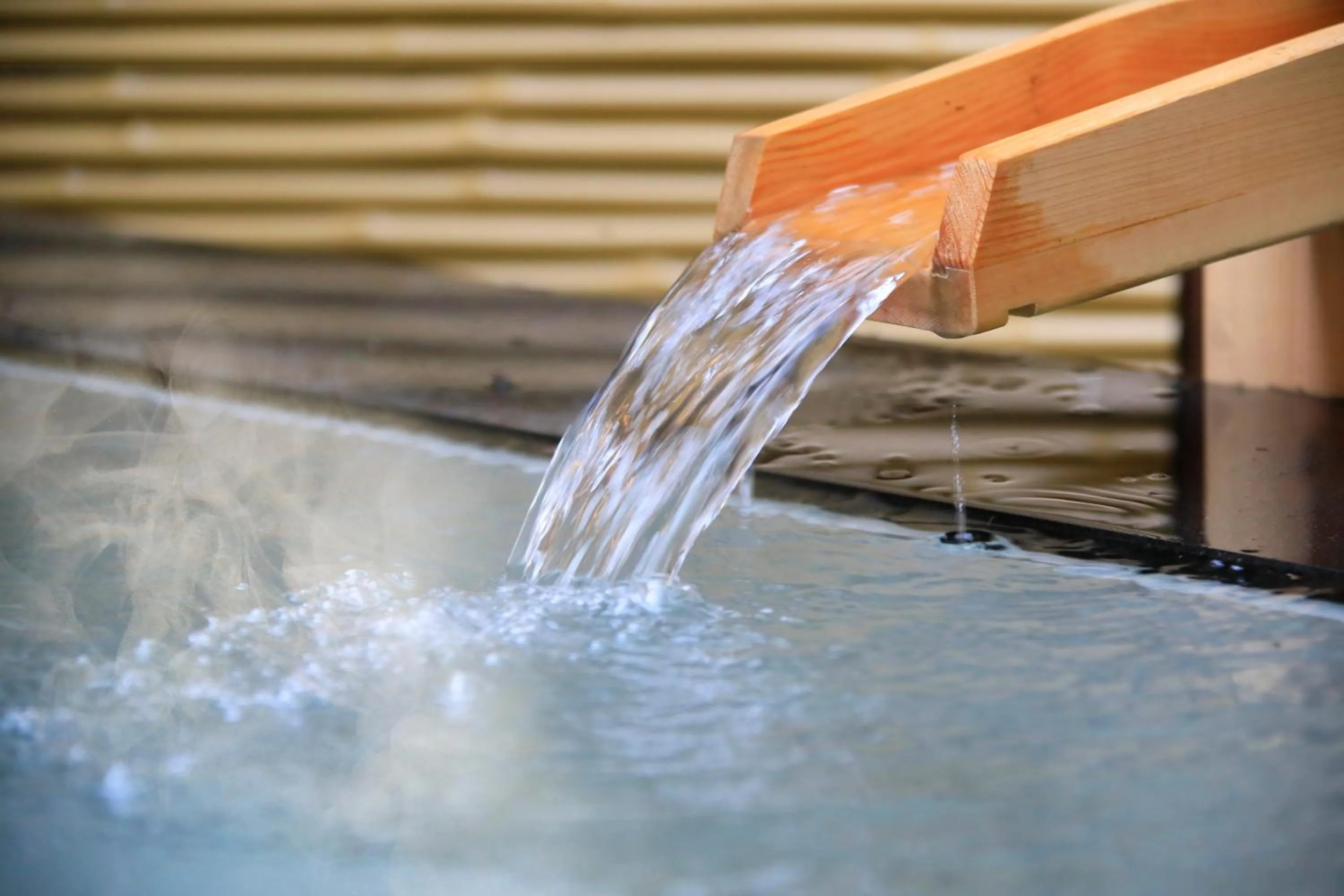 Hot Spring Bath in Naruko Fuga