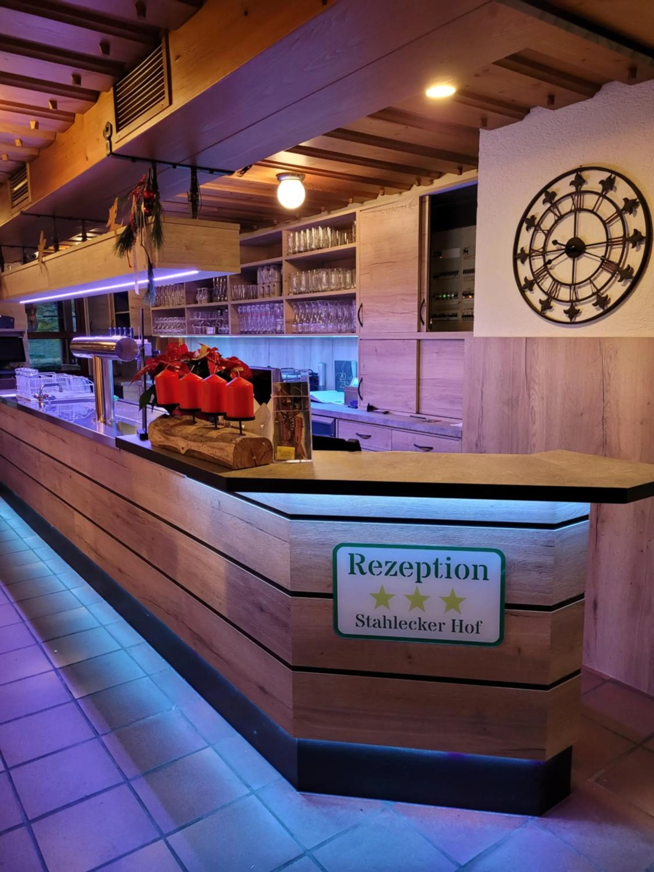 Lobby or reception in Stahlecker Hof