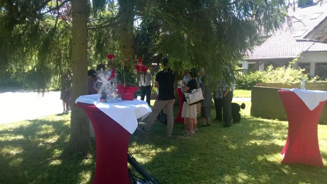 Garden view in Stahlecker Hof