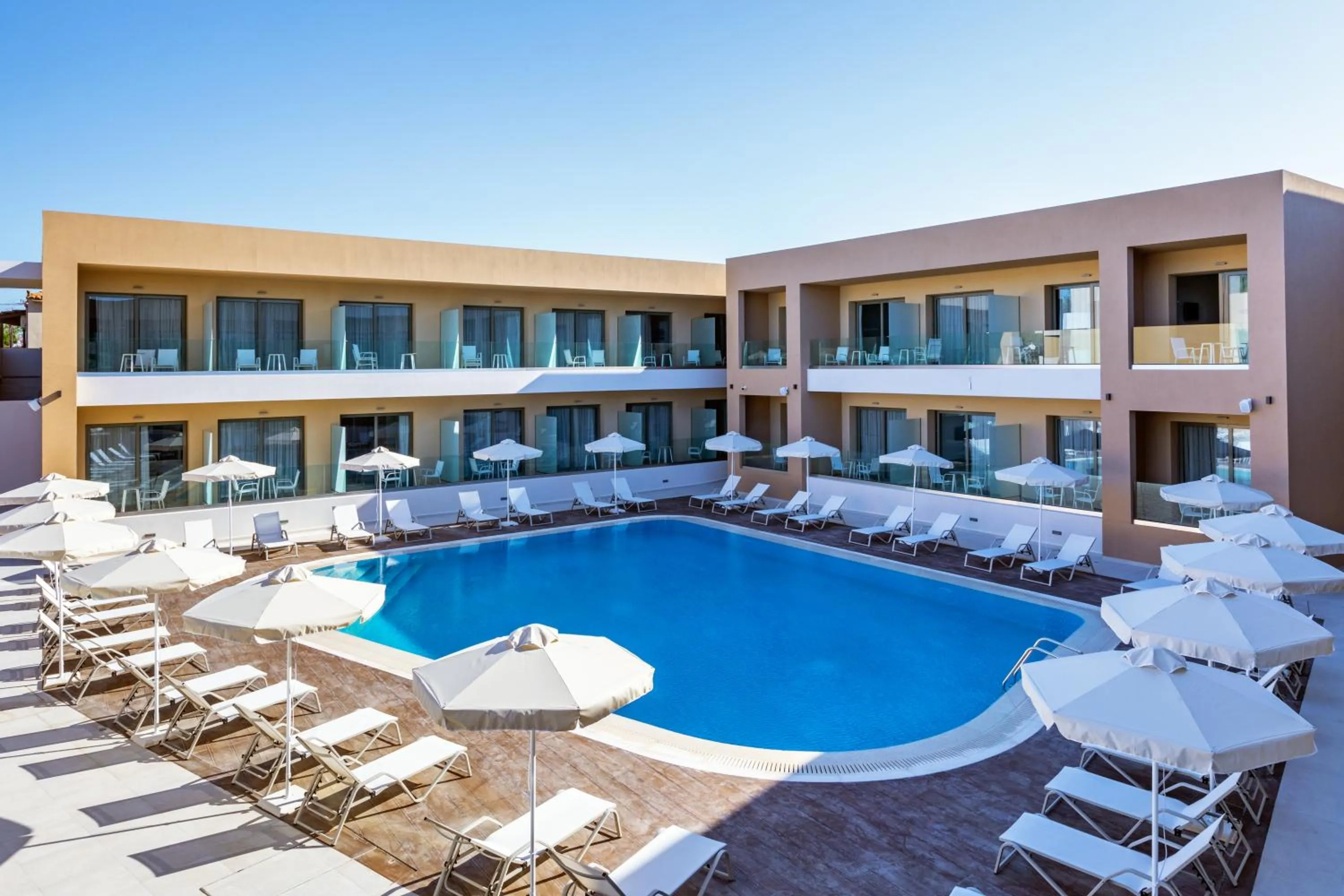 Property building in White Olive Elite Laganas