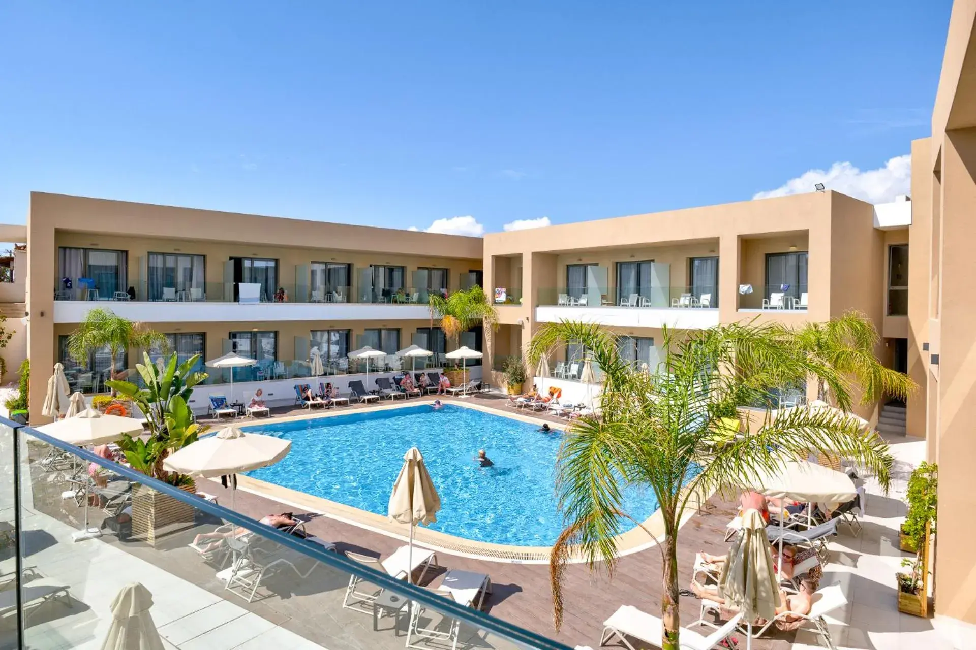 Swimming pool in White Olive Elite Laganas Swimming pool in White Olive Elite Laganas