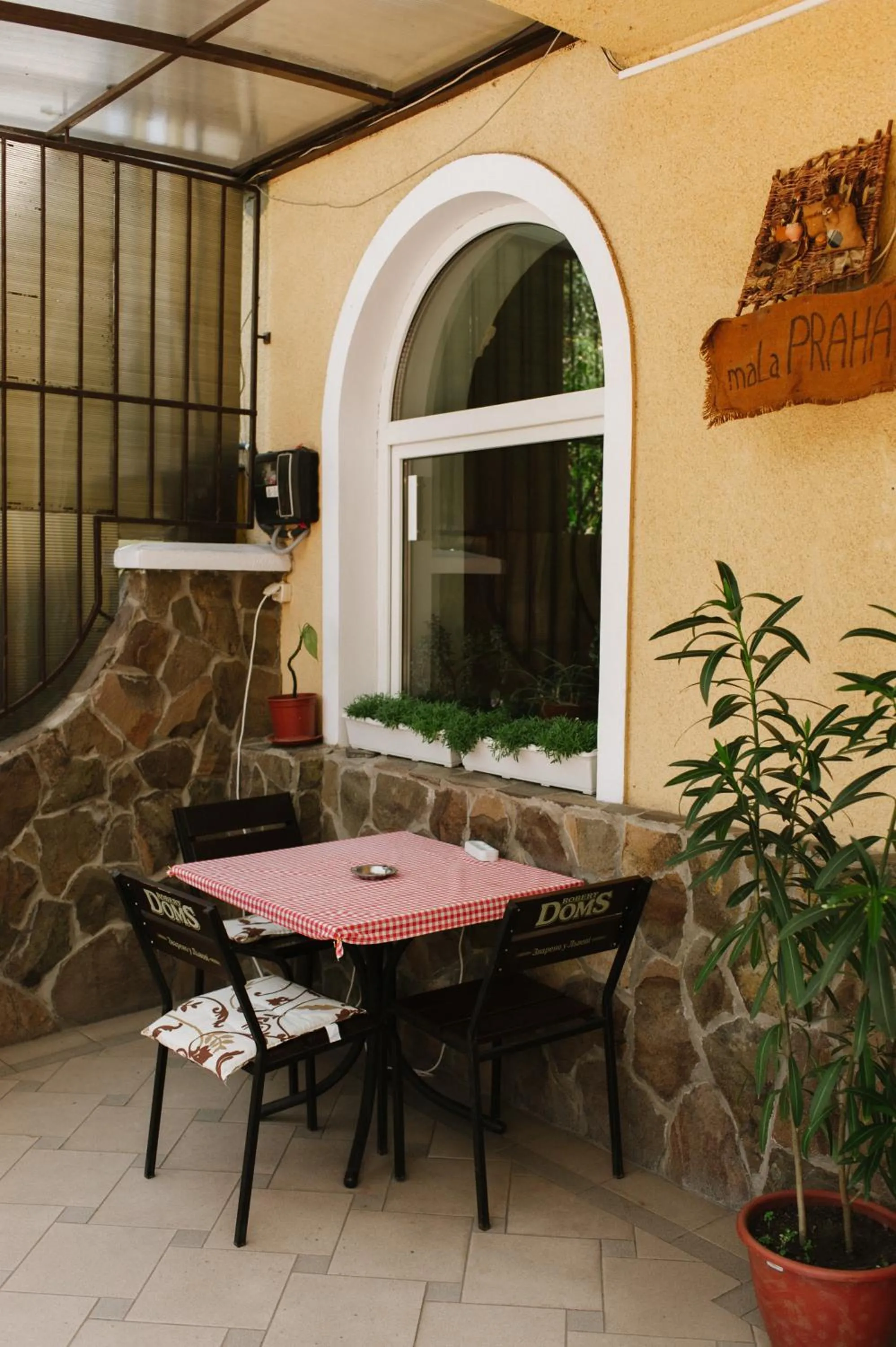 Patio in Mala Praha
