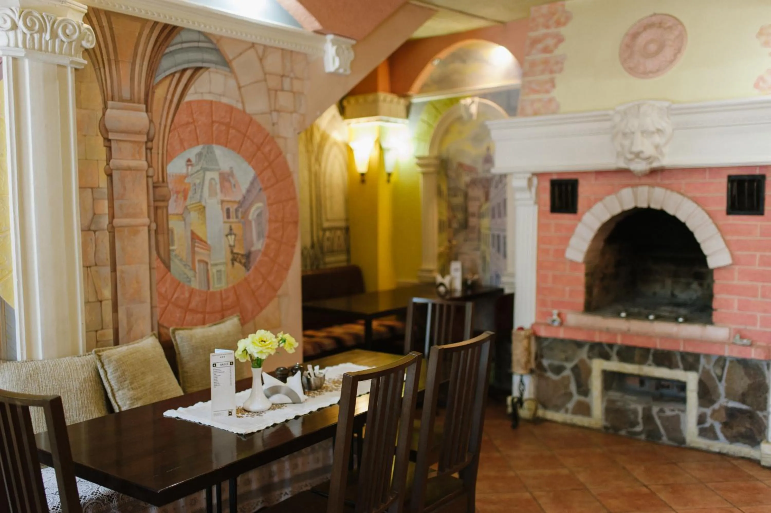Lobby or reception in Mala Praha